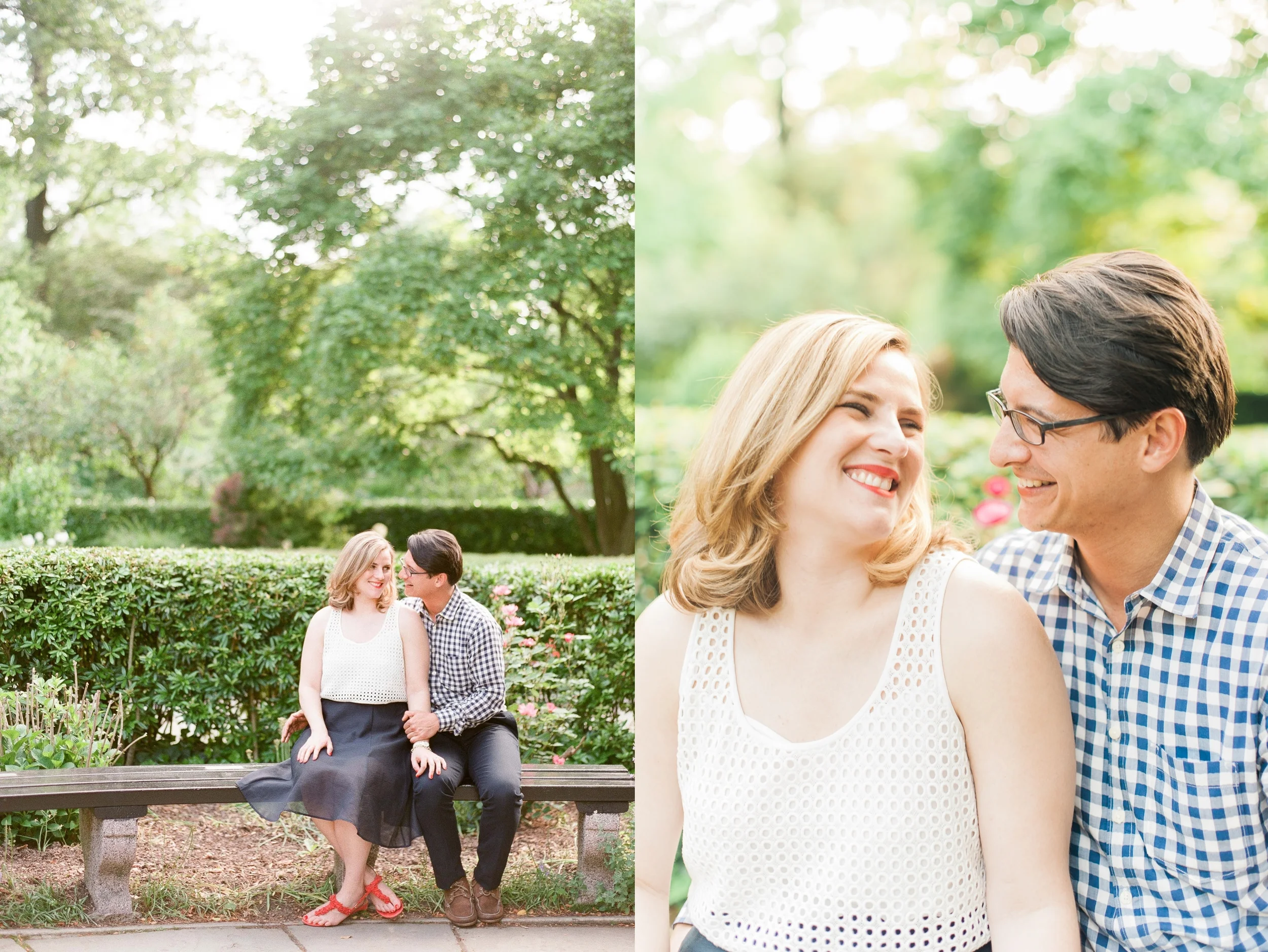 central park wedding photos