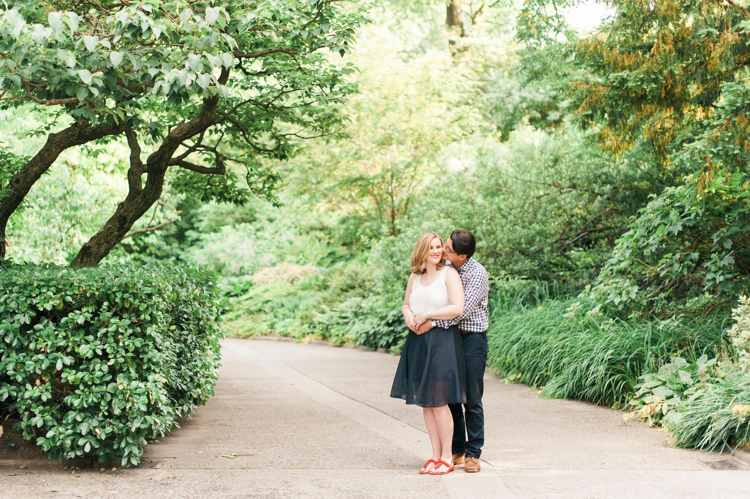 central park wedding photos