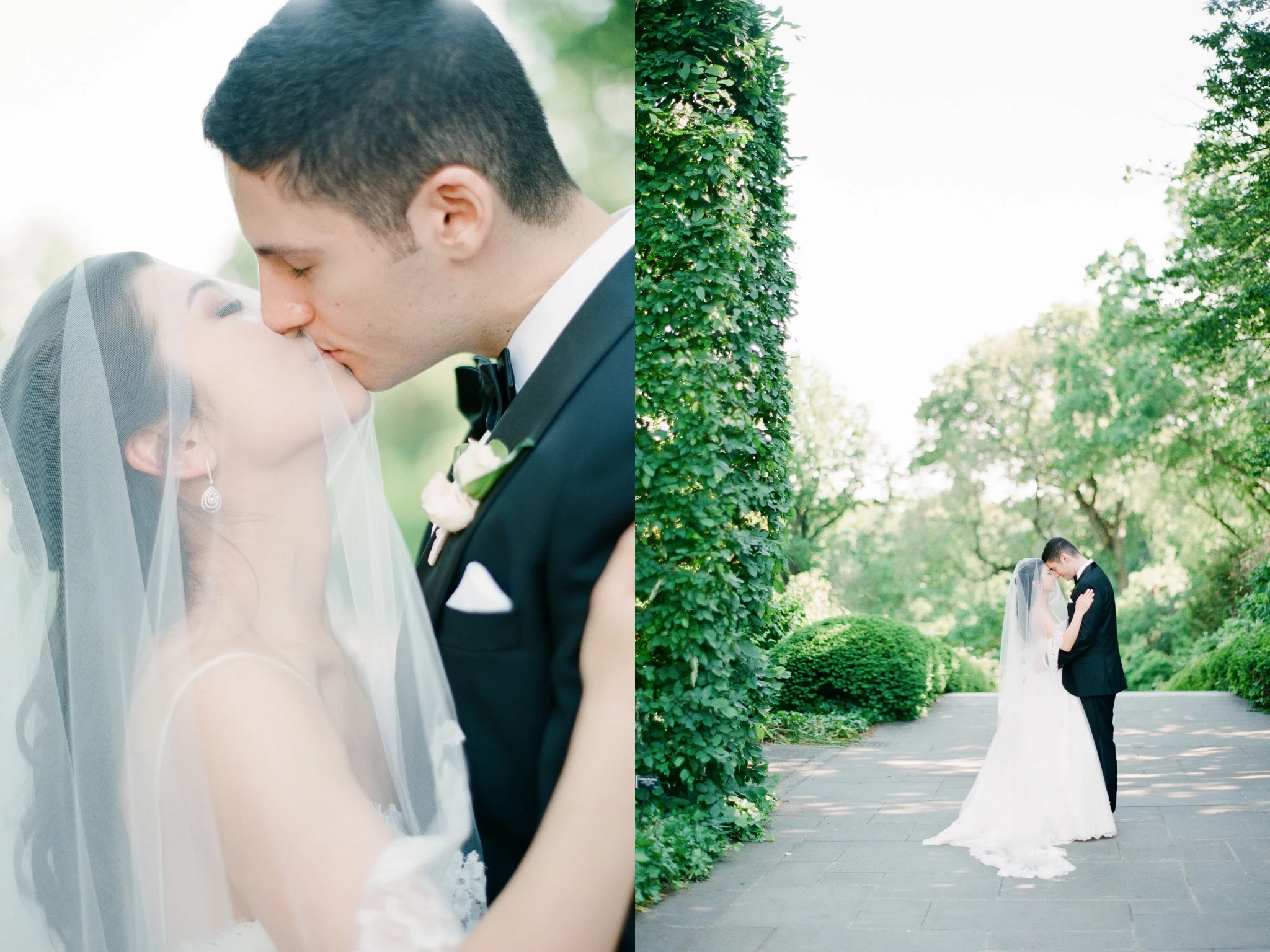 brooklyn botanical garden wedding photos