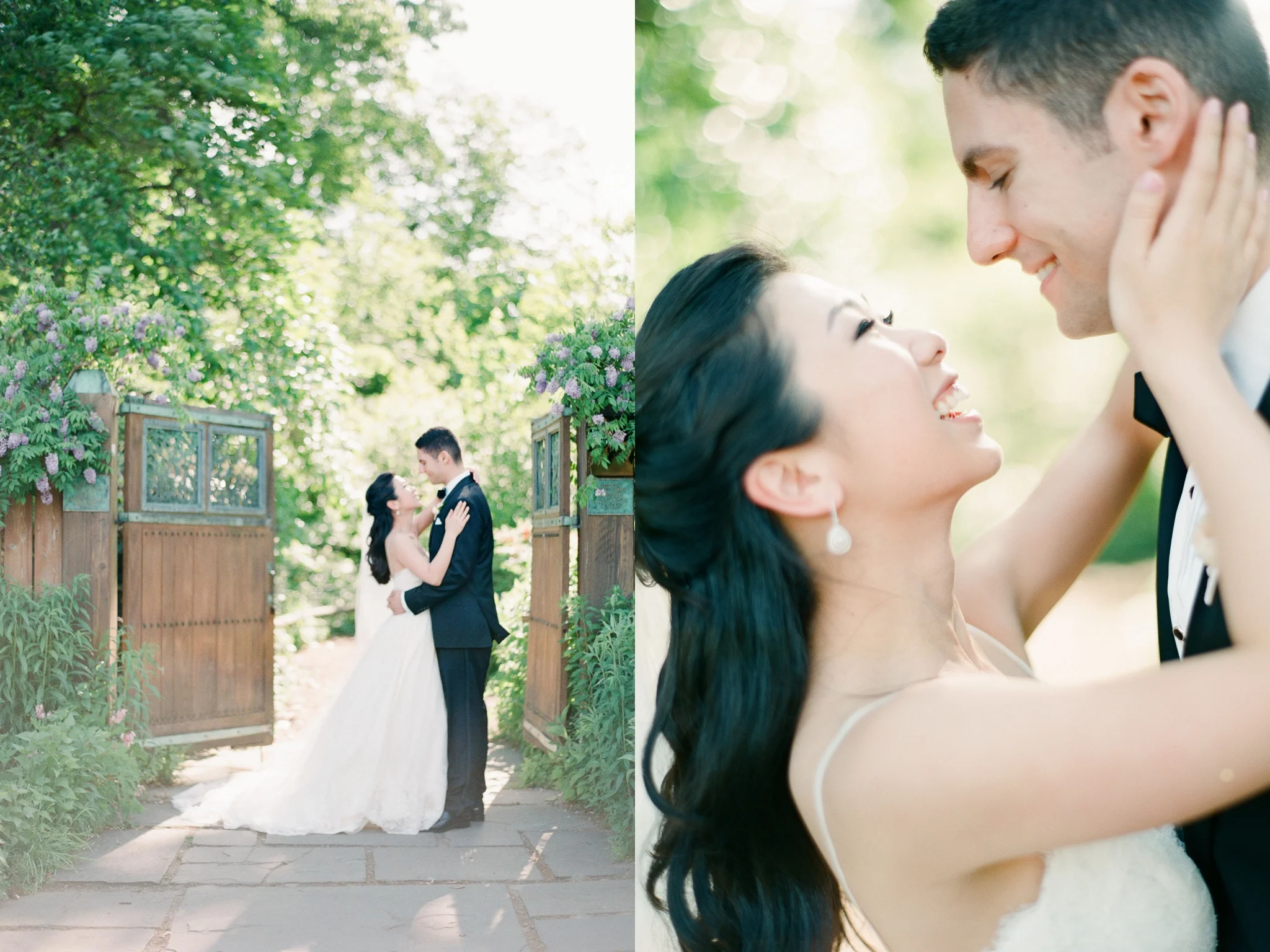 brooklyn botanical garden wedding photos
