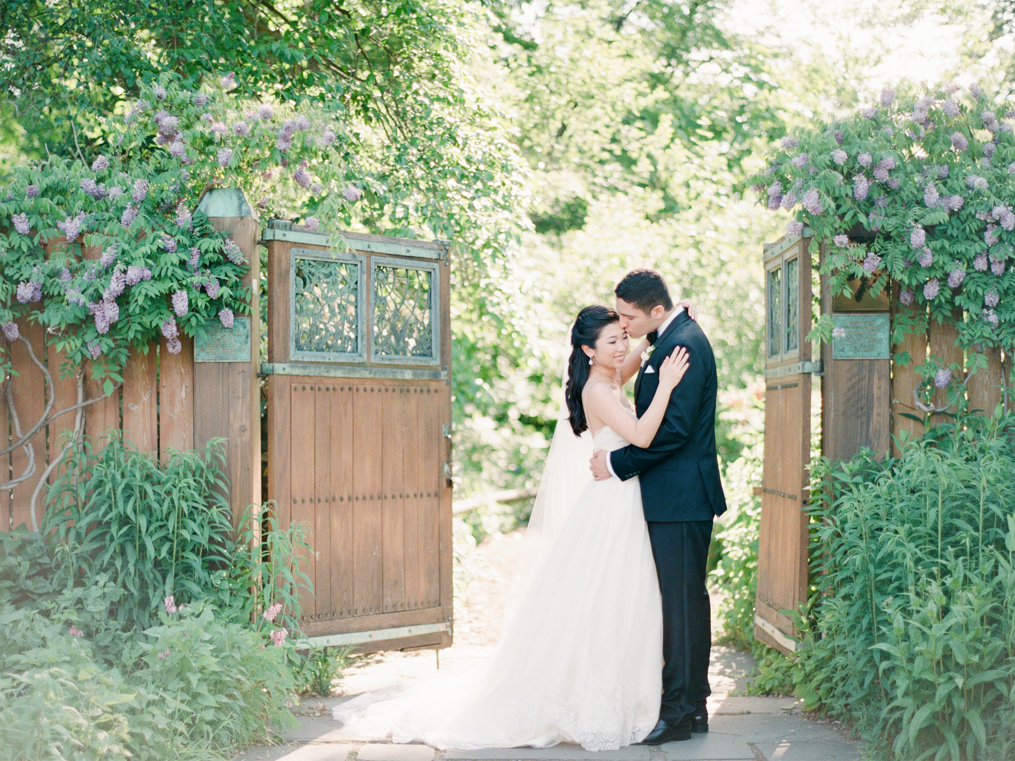 brooklyn botanical garden wedding photos