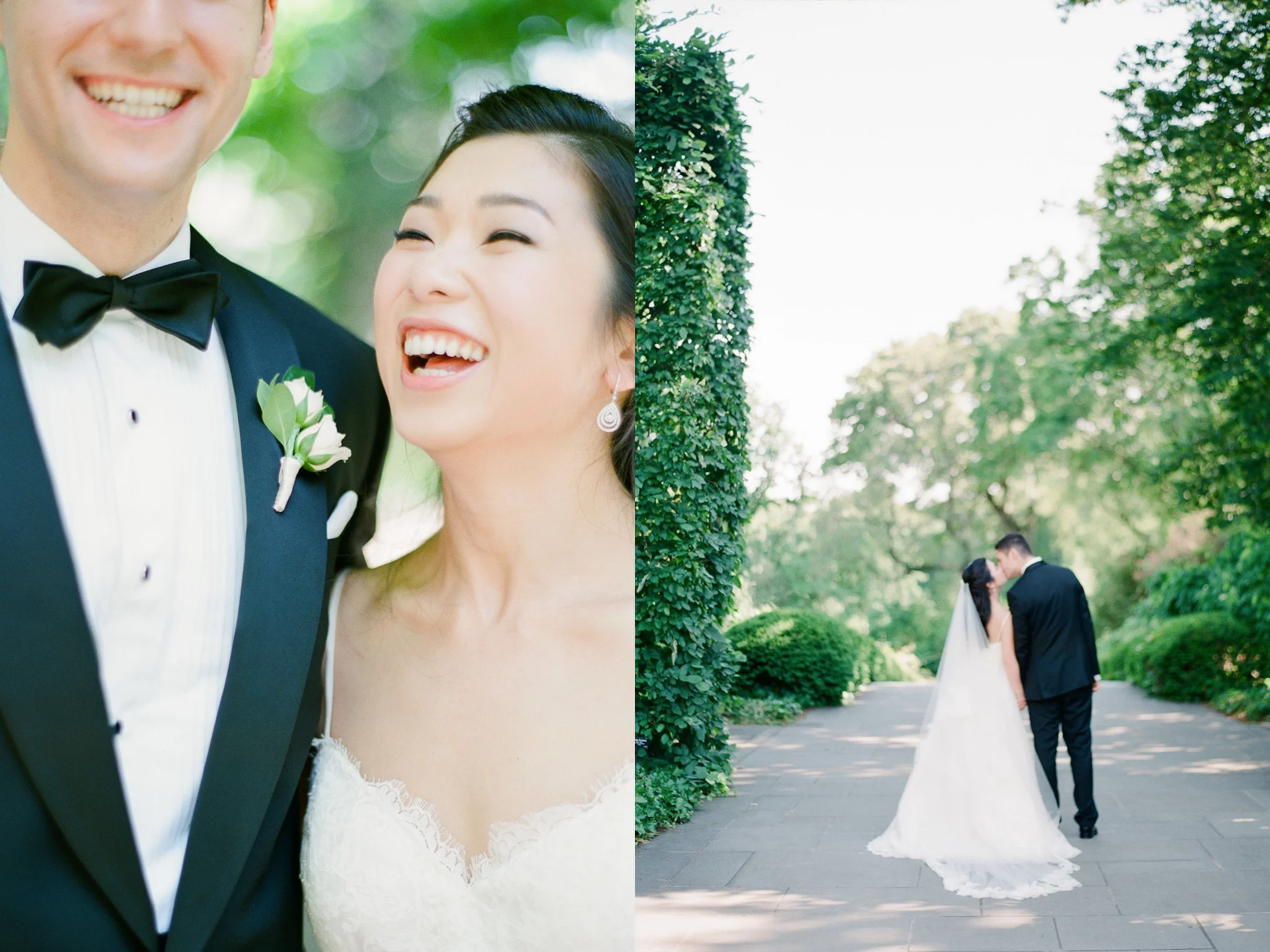 brooklyn botanical garden wedding photos