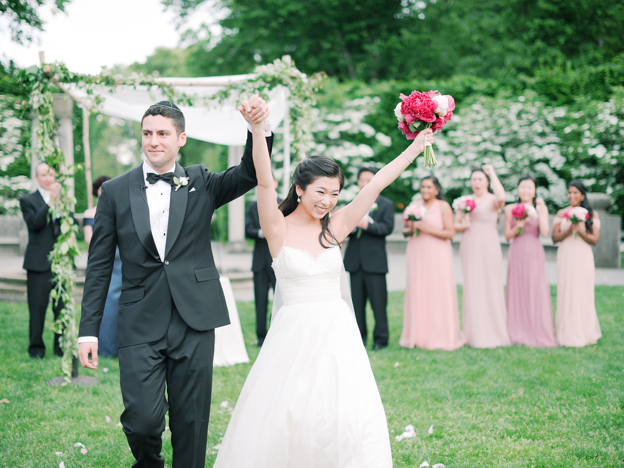brooklyn botanical garden wedding photos