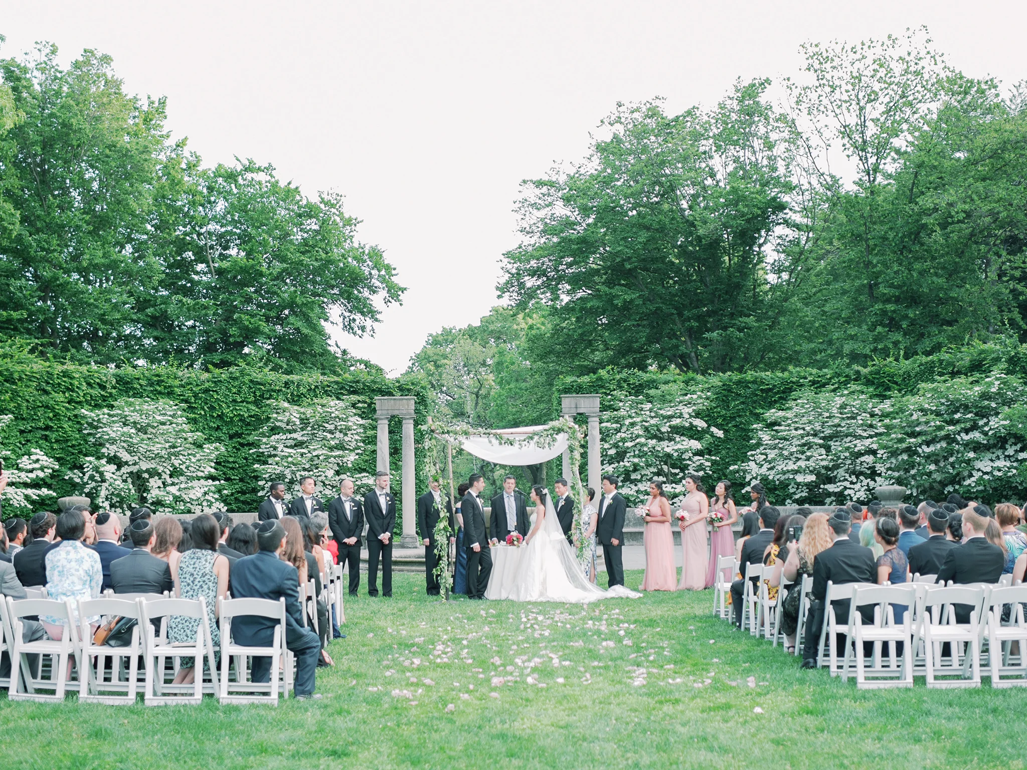 brooklyn botanical garden wedding photos