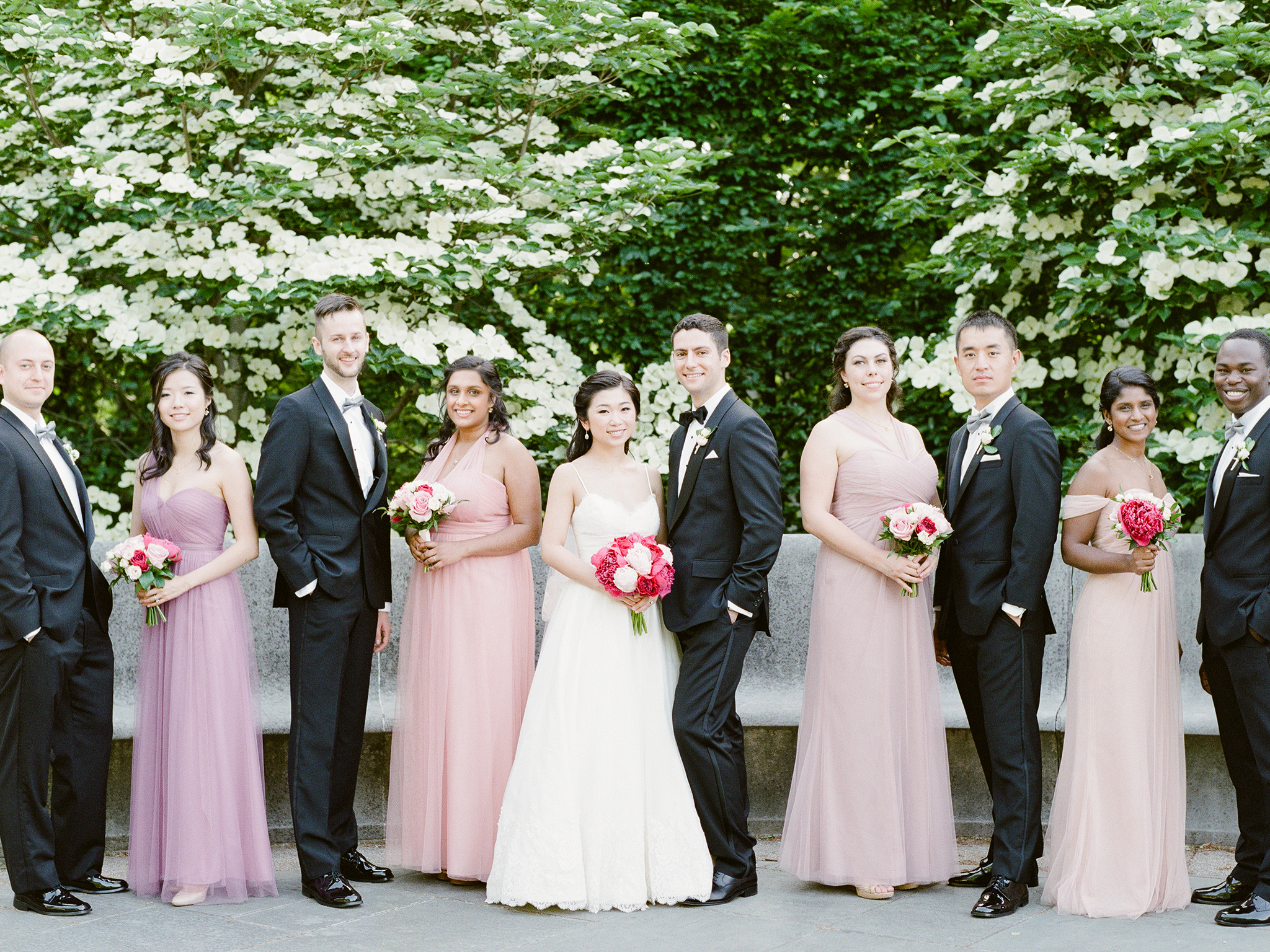 brooklyn botanical garden wedding photos