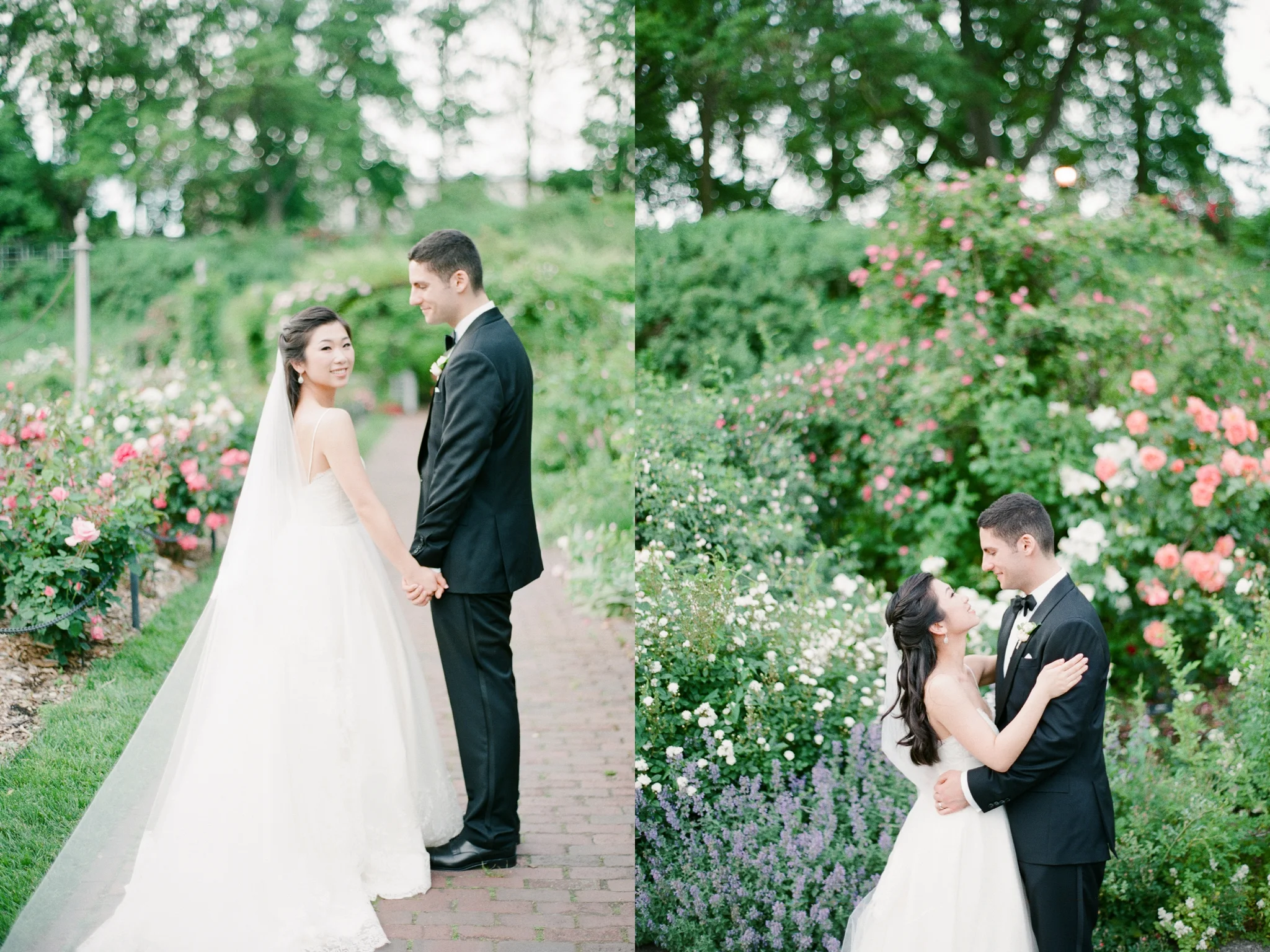 brooklyn botanical garden wedding photos