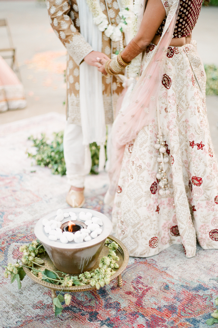 Luxury indian wedding outside