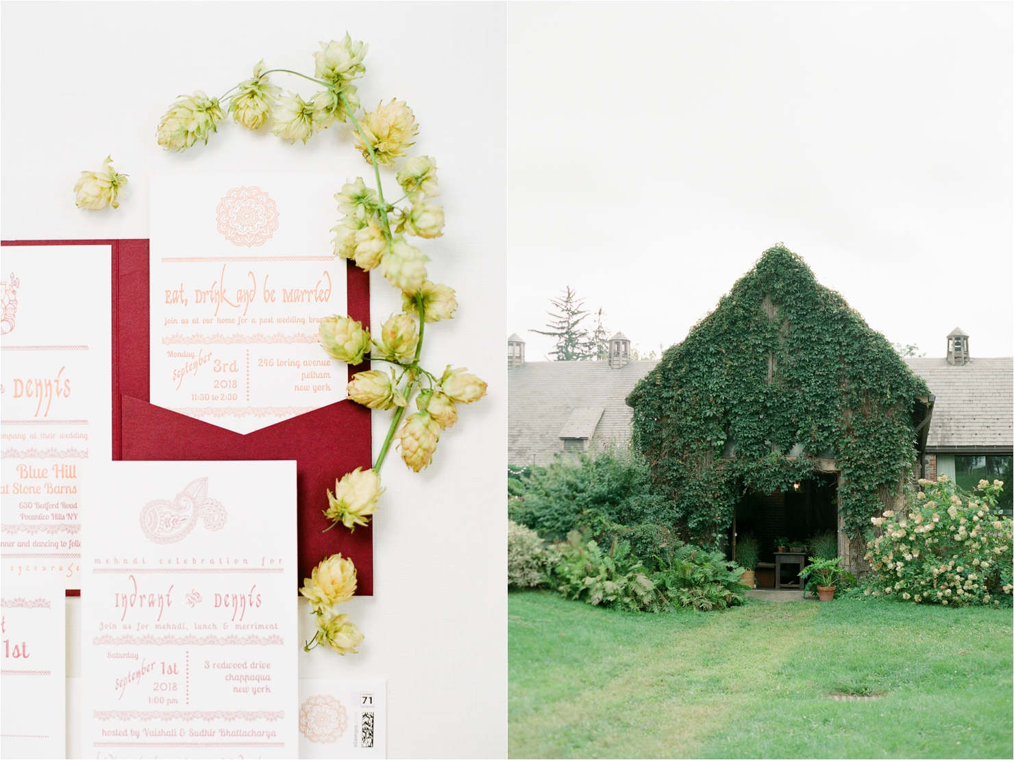 Blue Hill at Stone Barns Wedding Photos