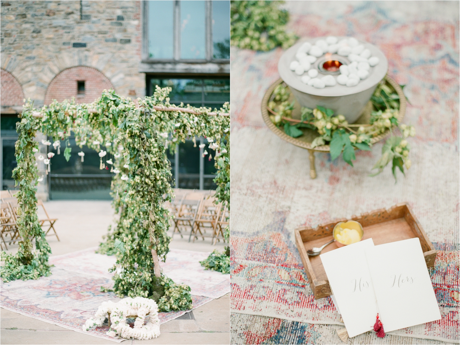 Hops Covered Chuppah