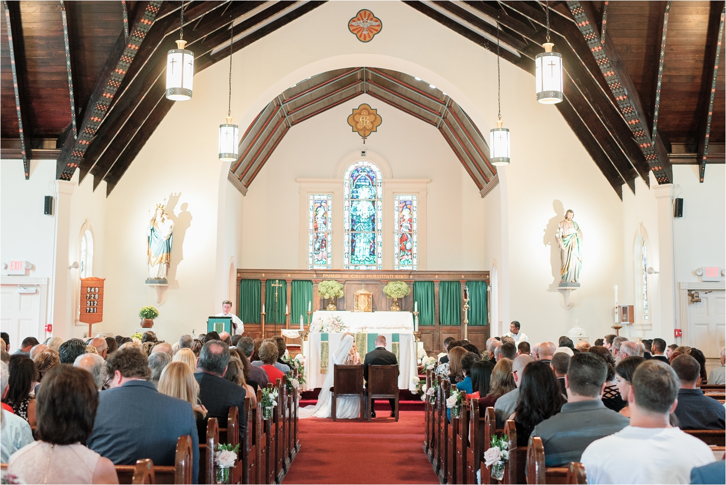 Queen of the Most Holy Church Wedding Photos