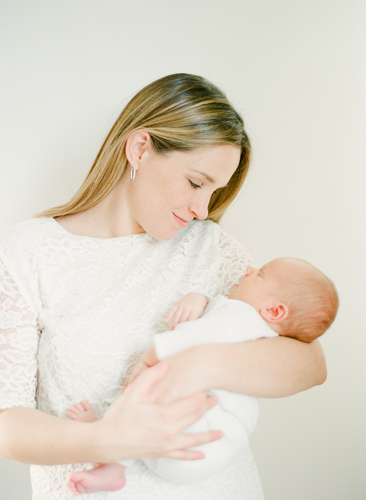 Mom and Baby holding in arms 