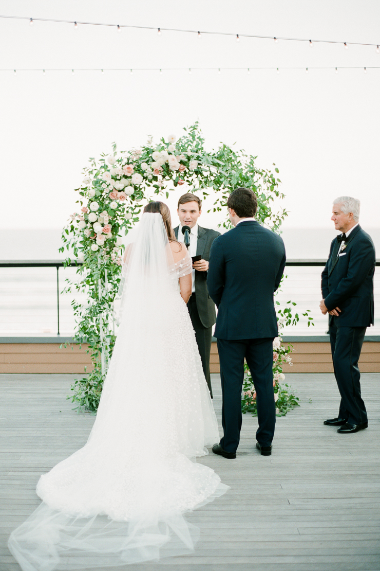 Wedding Ceremony Photos at Gurneys Montauk