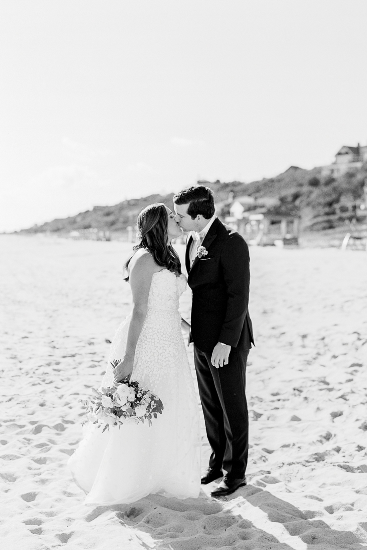 Bride and Groom Photos on Beach Gurney's Montauk
