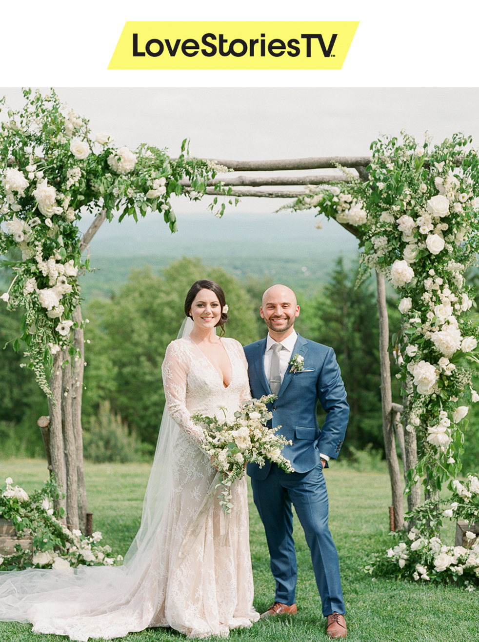 Cedar Lakes Estate Wedding Photos and Video Featured on Love Stories TV