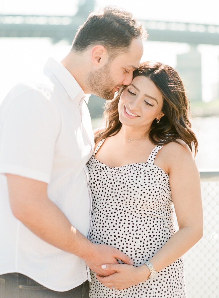 Maternity Session in DUMBO Brooklyn