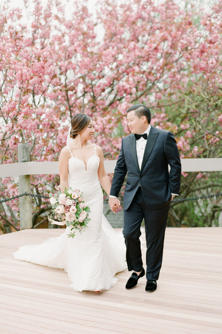 Bride and Groom Wedding Photos at Gurney's Montauk