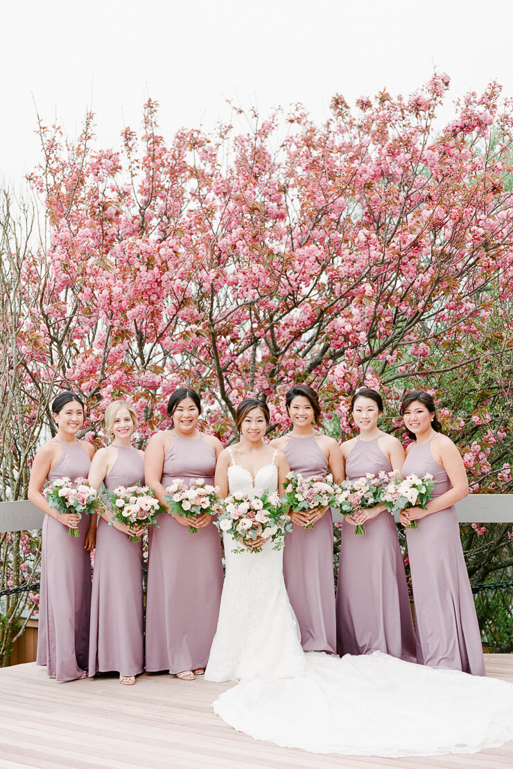 Lavender Bridesmaids Dresses