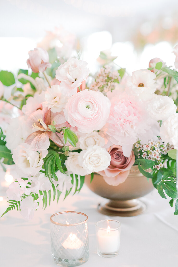 White, Pink and Blush Flowers