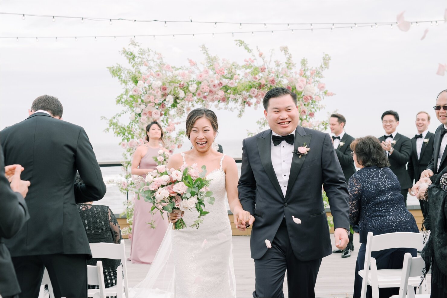  Bride and Groom Getting Married at Gurney's Montauk