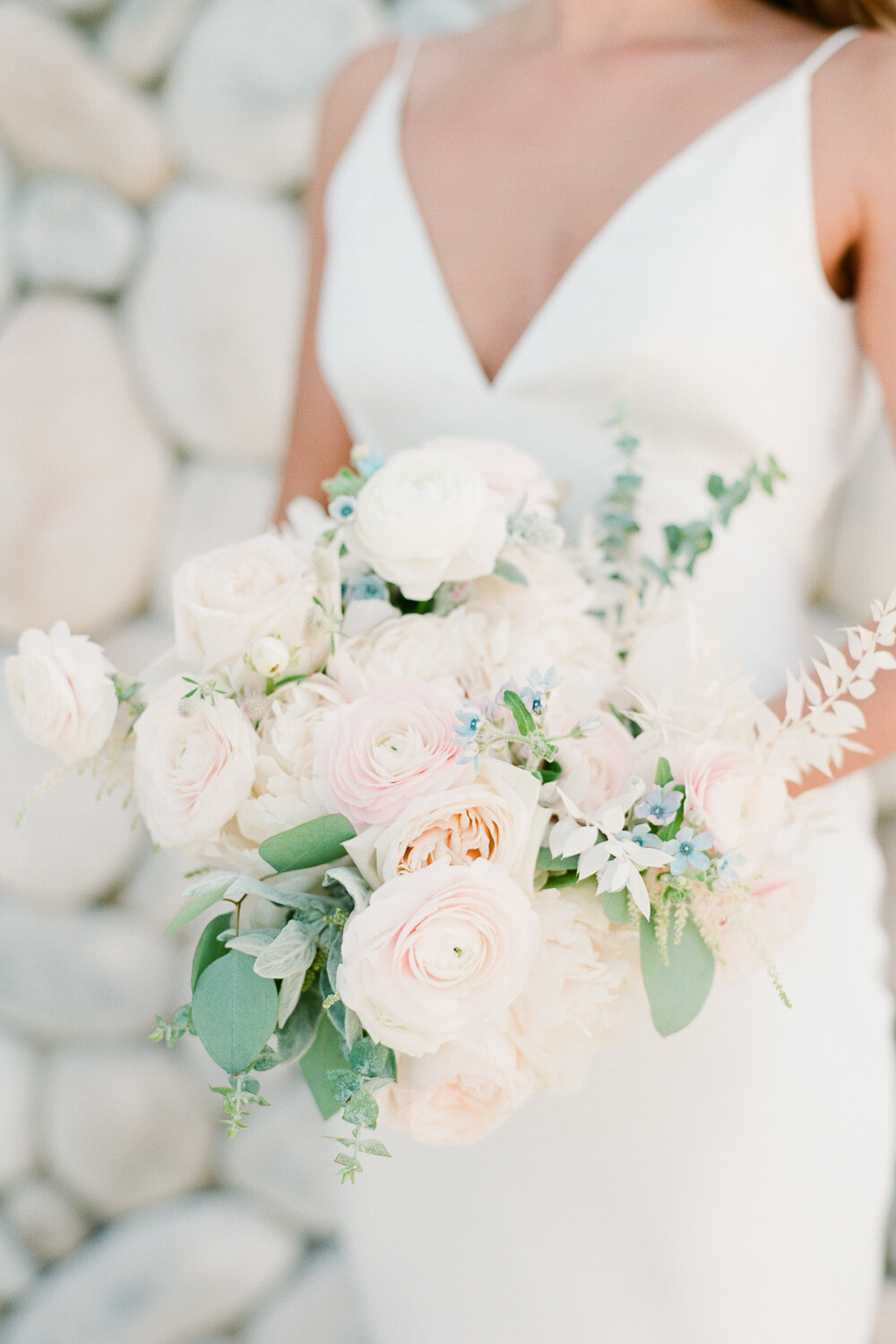 White Wedding Bouquet by Ivie Joy Flowers