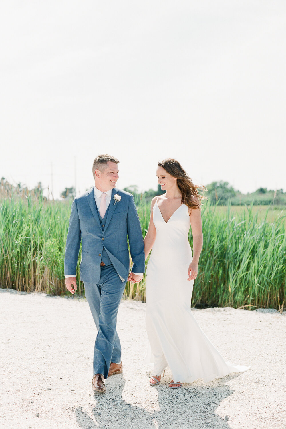 Bride and Groom Photos at Bonnet Island Estate