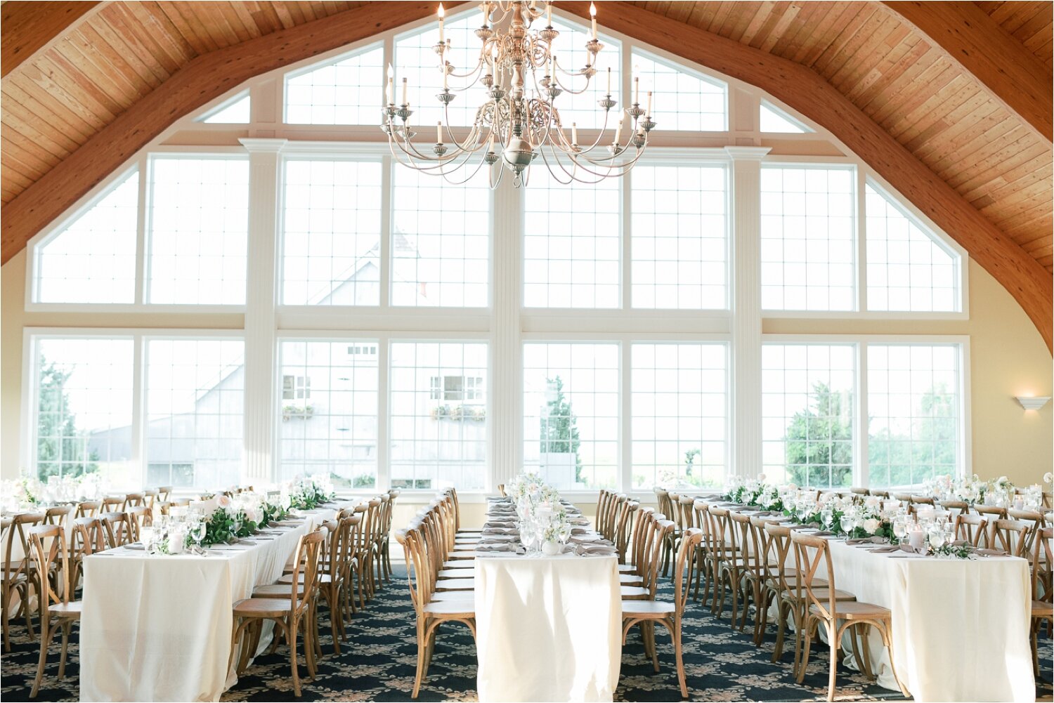 Reception Barn at Bonnet Island Estate Wedding Photos