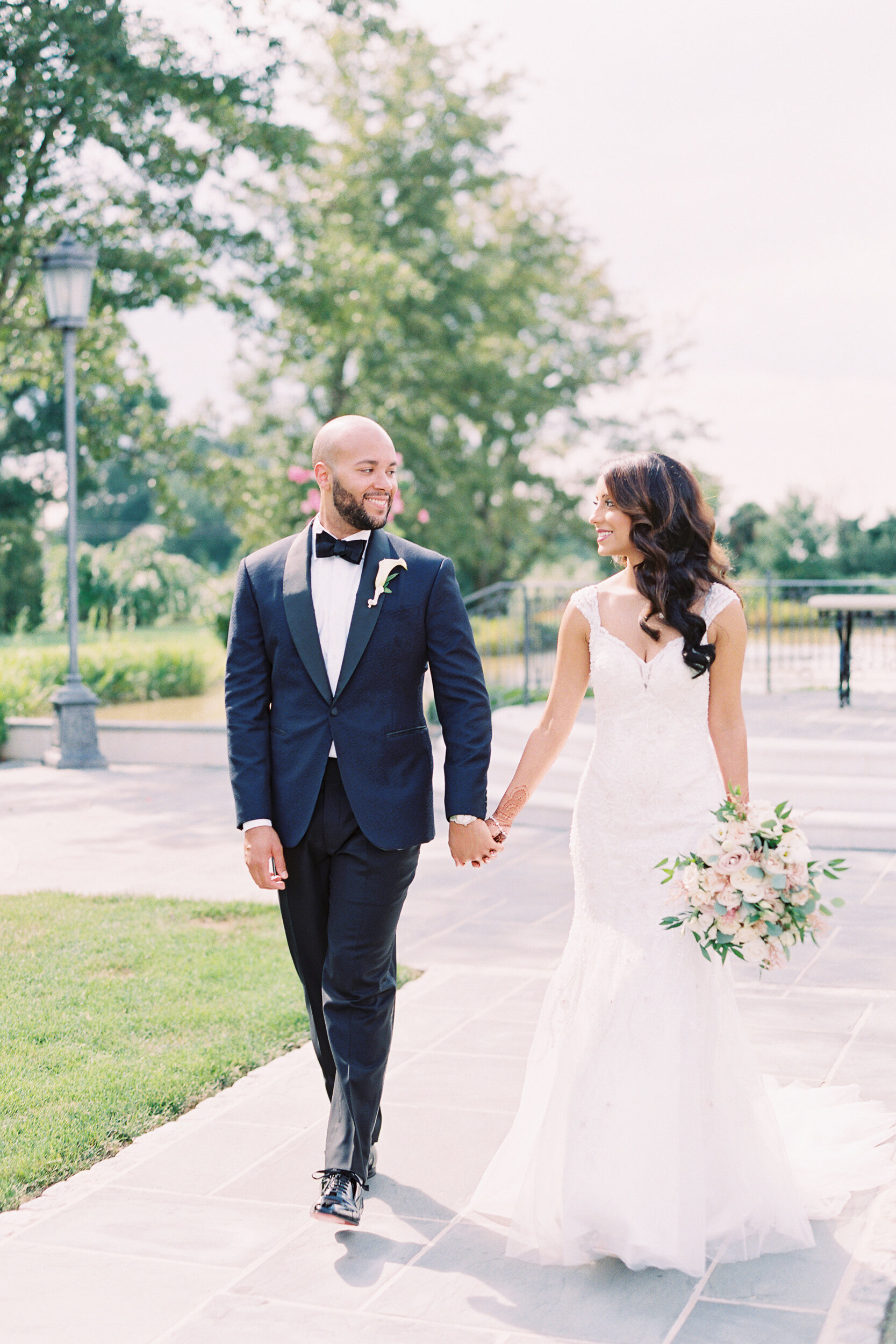 Bride and Groom Wedding Photos at The Park Chateau