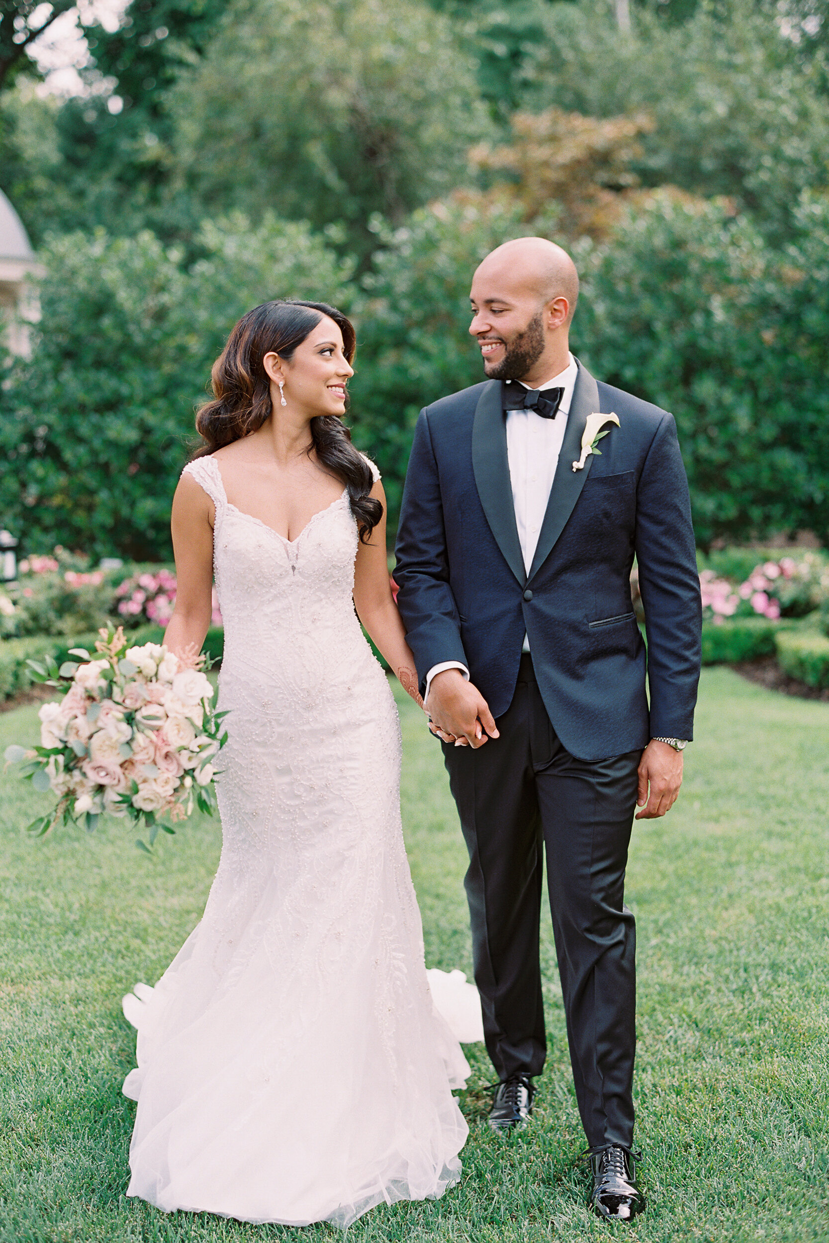 Bride and Groom Wedding Photos at The Park Chateau