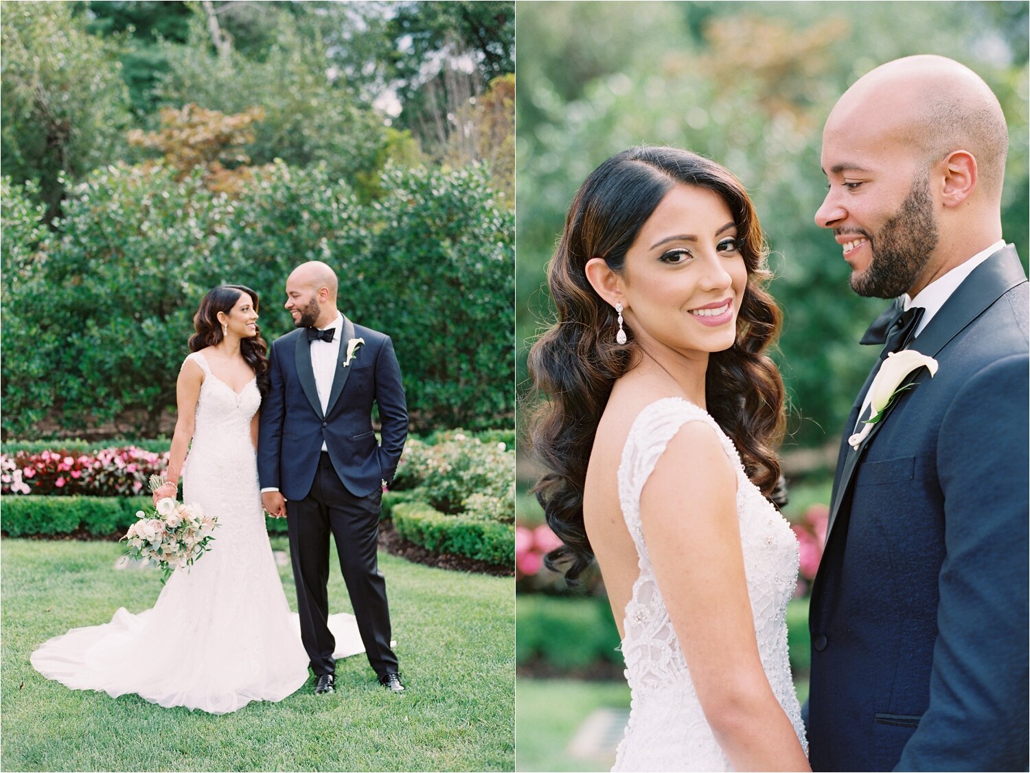 Bride and Groom Wedding Photos at The Park Chateau