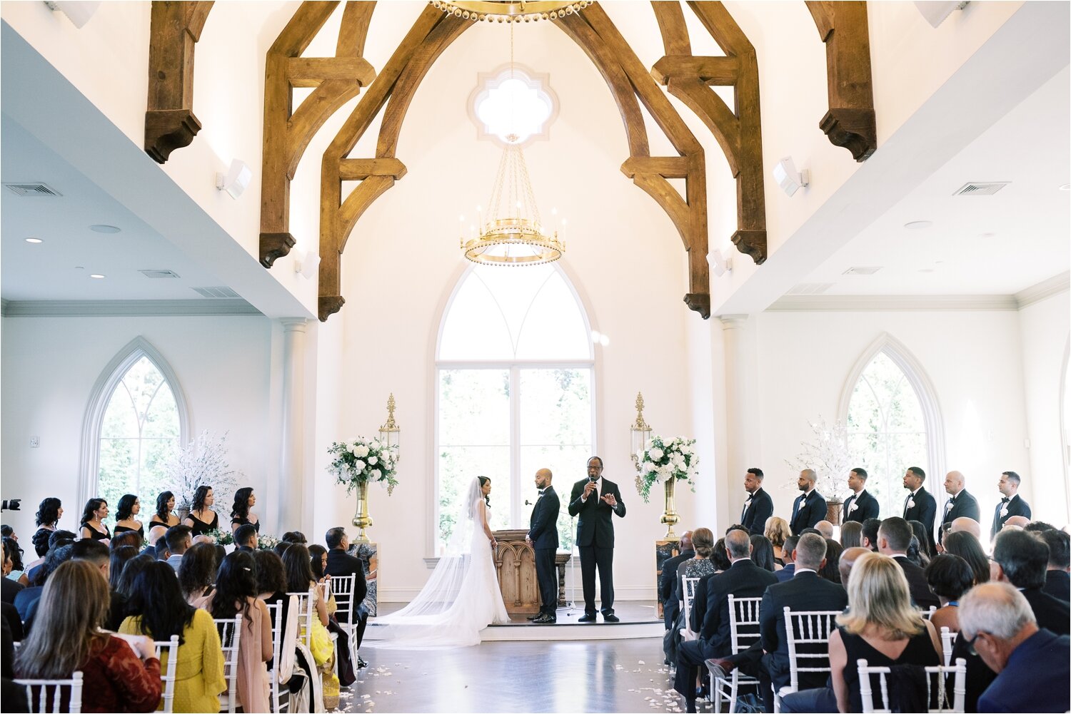 Wedding Ceremony at The Chapel at The Park Chateau