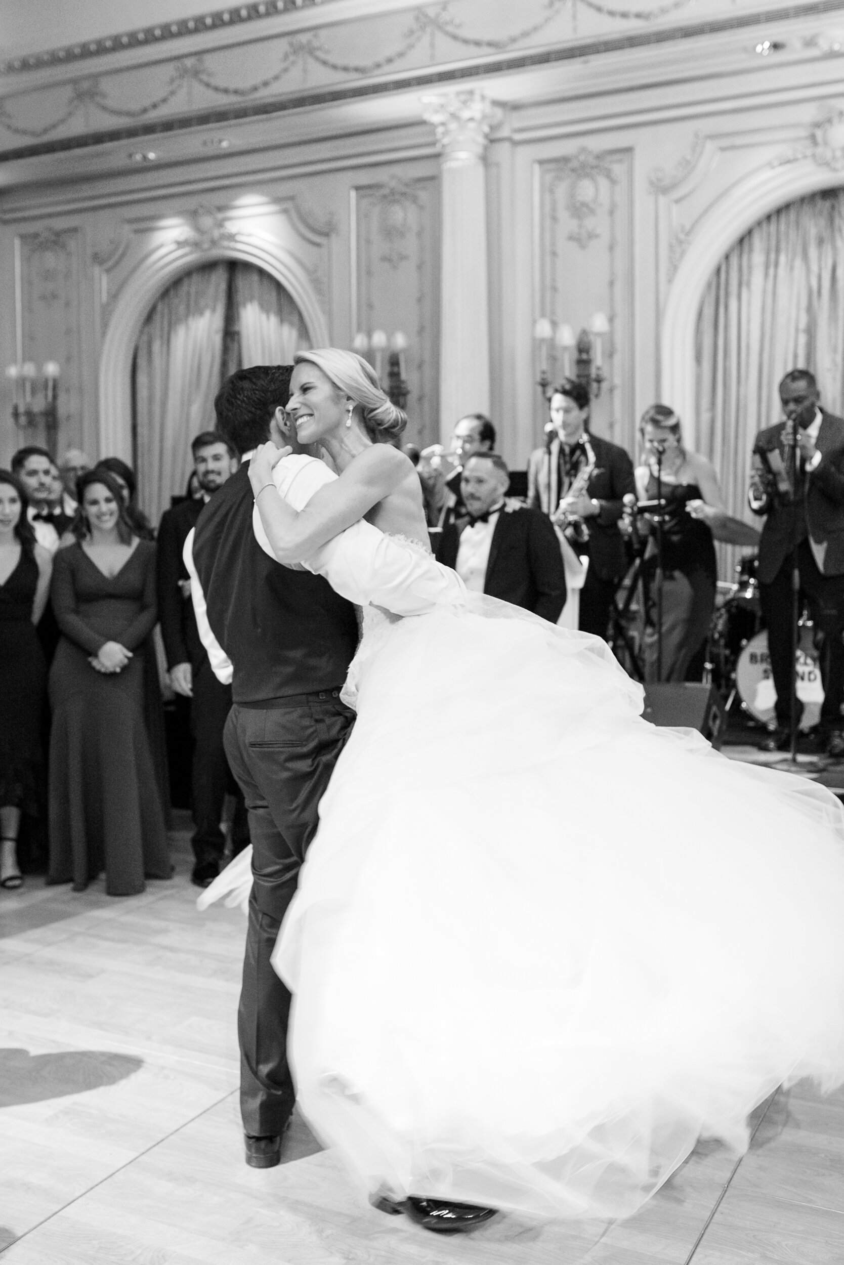 First Dance with Bride and Groom