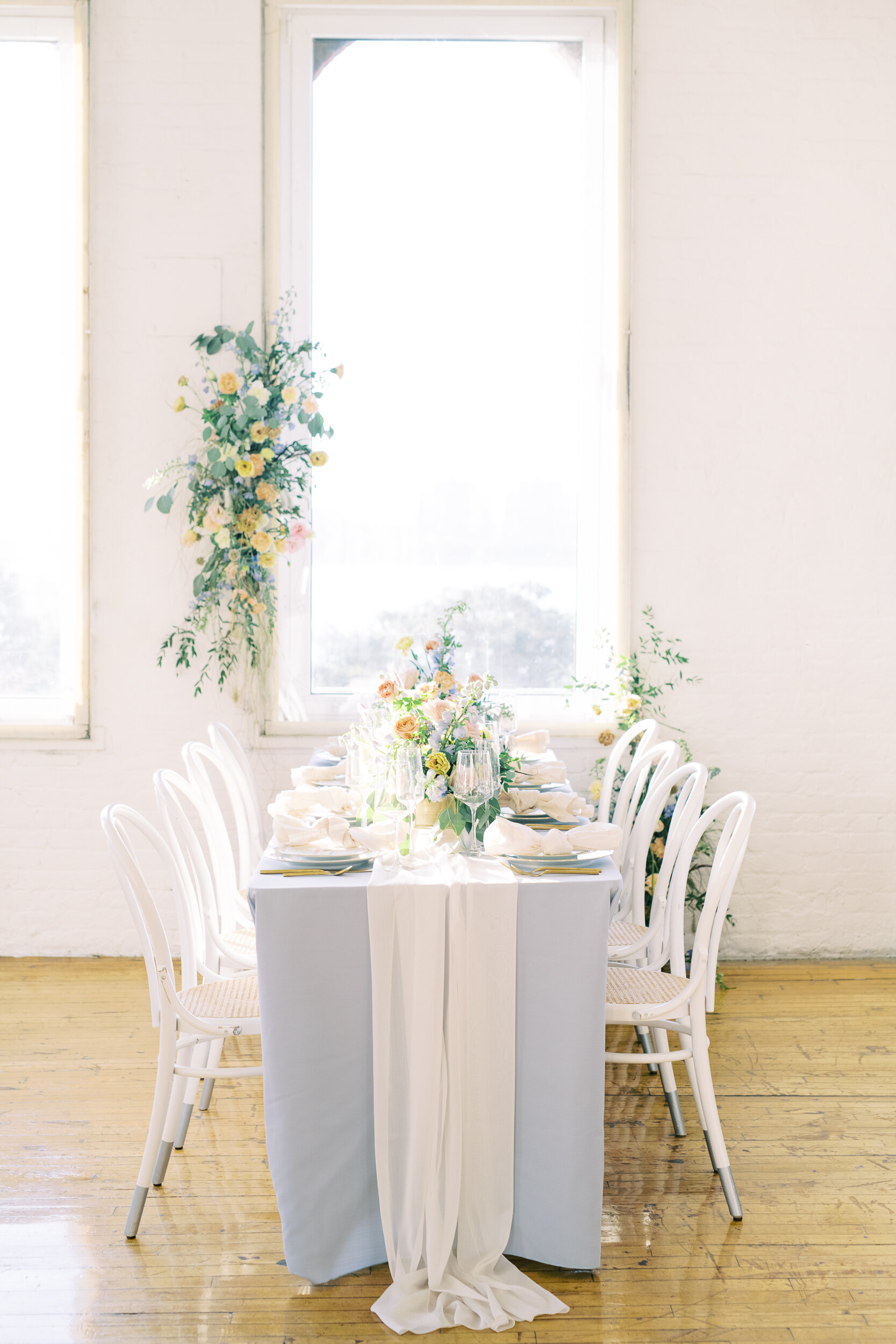 French Inspired Wedding Table Decor