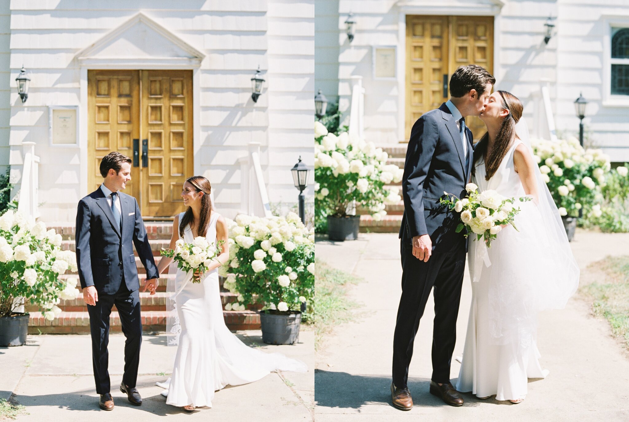 Wedding Photos at St. Peter the Apostle Mission Church in Amagansett, NY