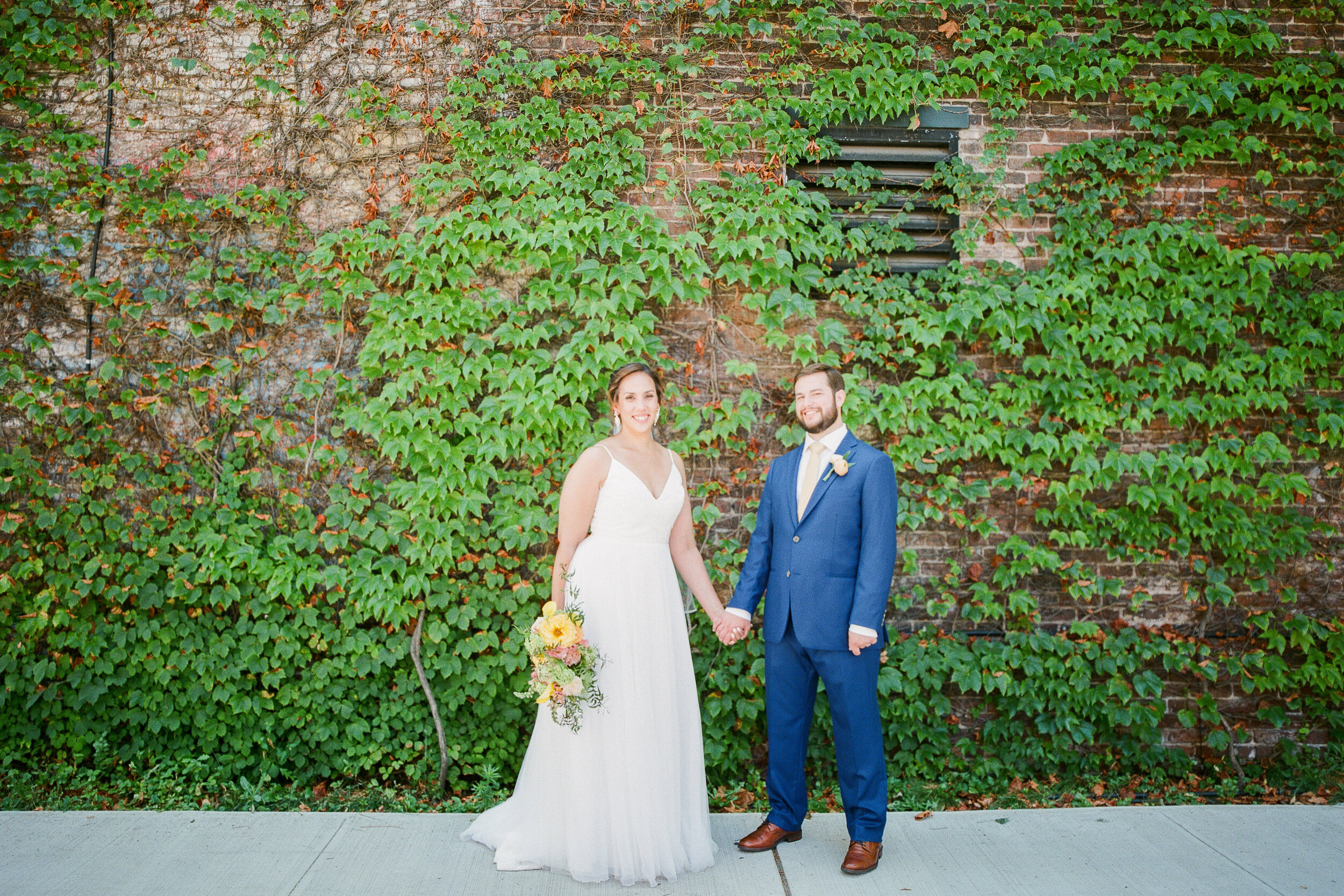 Bride and Groom photos at The Foundry