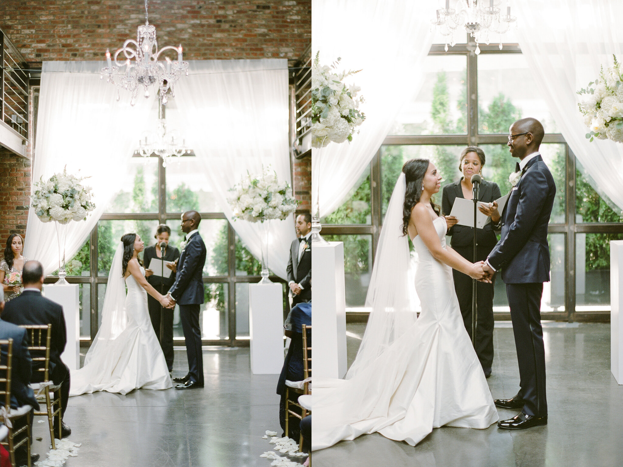 The Foundry Main Indoor Space Wedding Ceremony