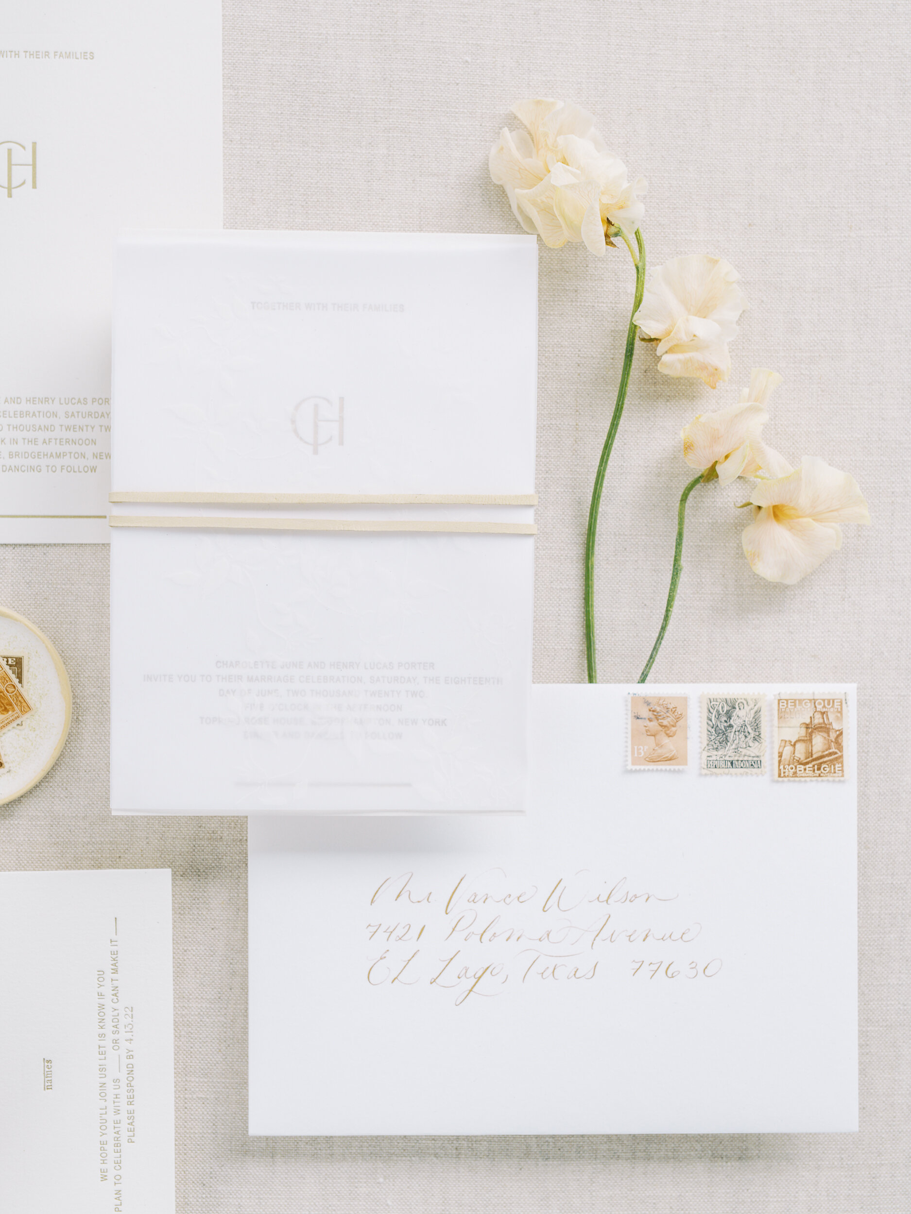 Neutral Stationery Suite by Model Paper