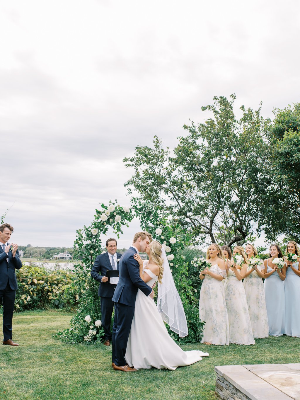 First Kiss as Husband and Wife