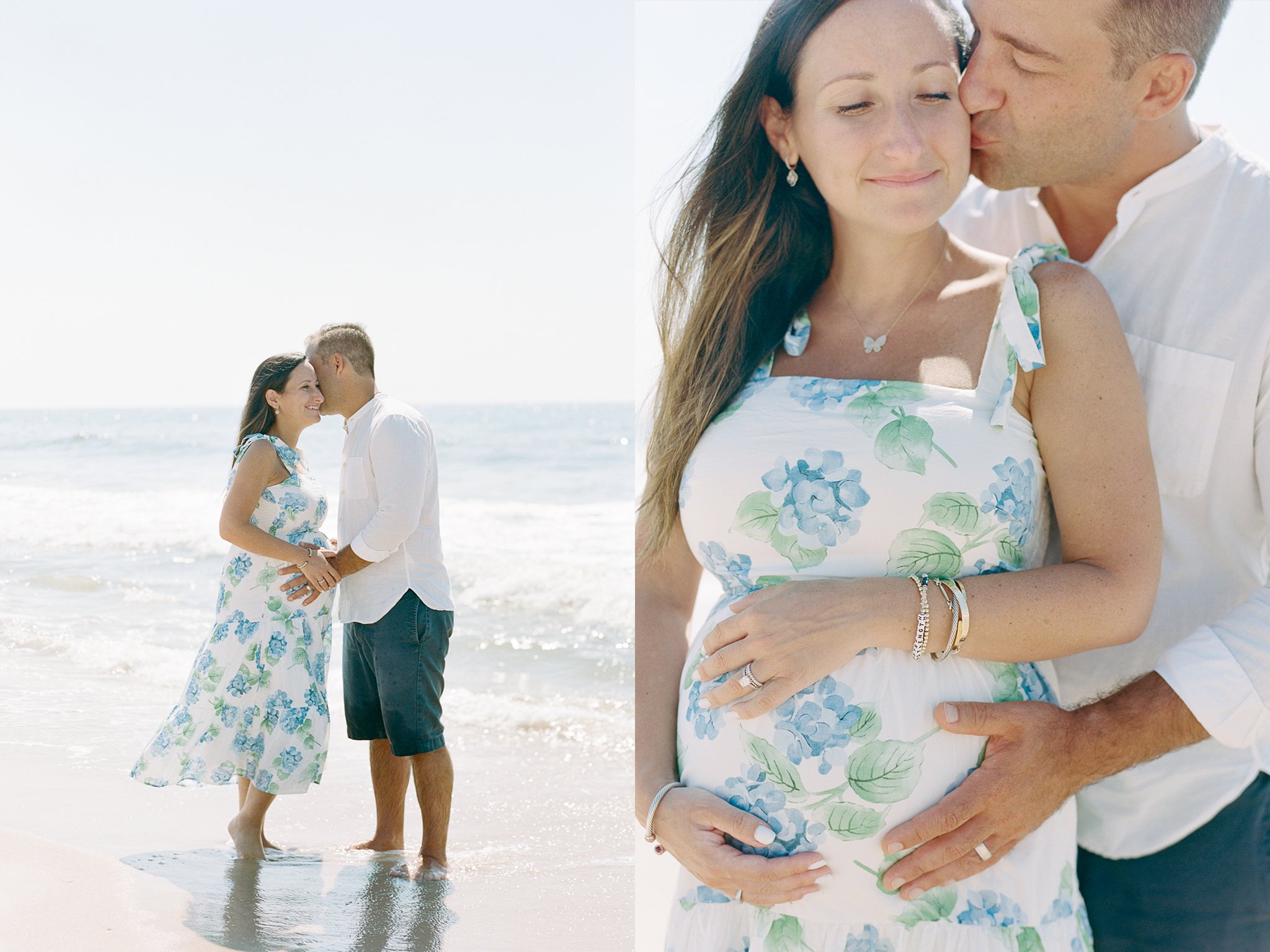 Beach Maternity Photos in The Hamptons