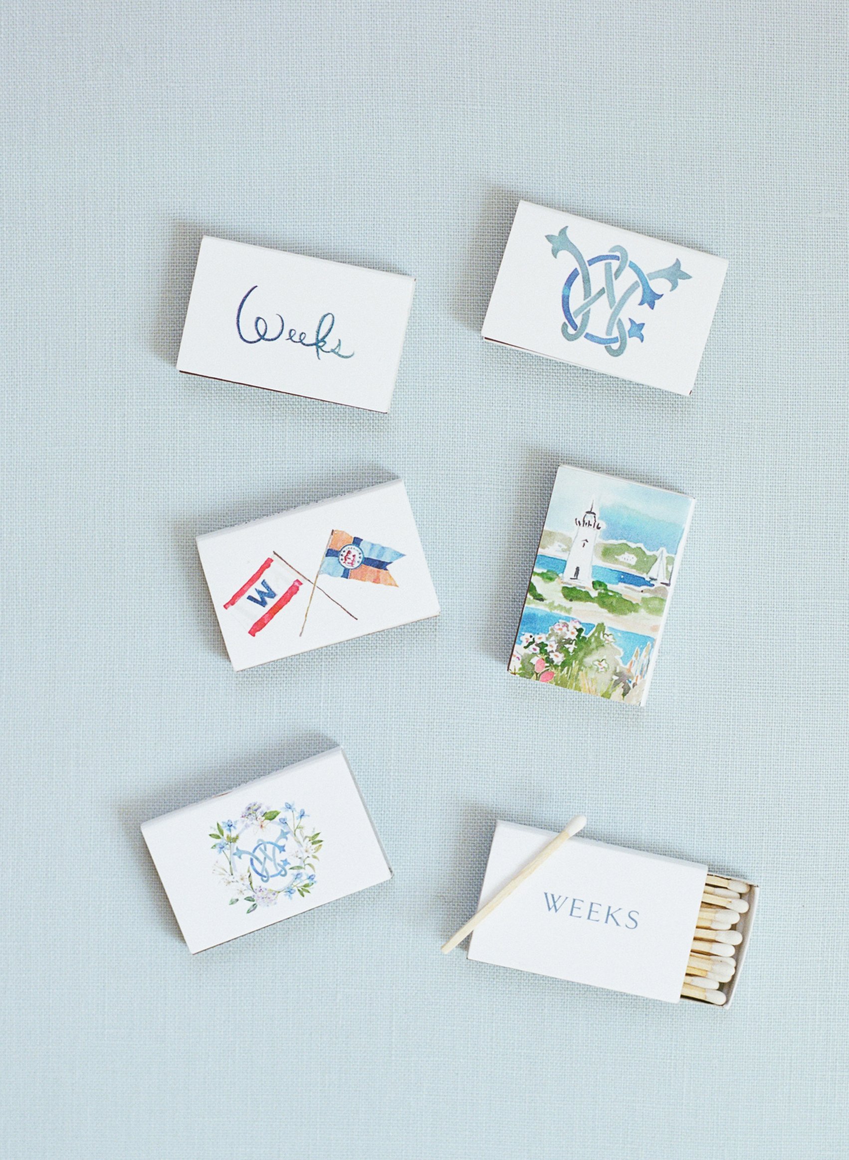 Happy Menocal Custom Wedding Matchbooks