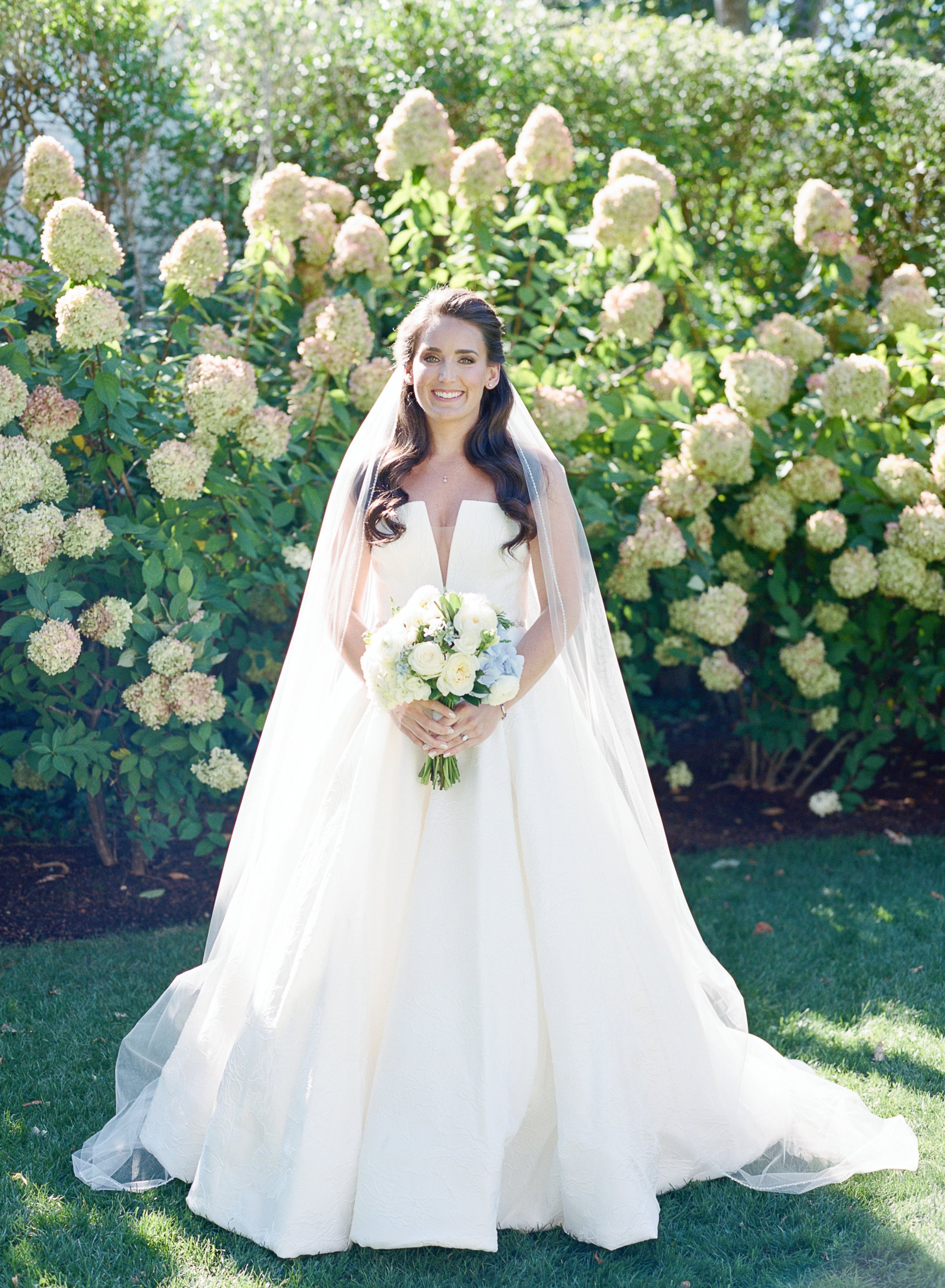 Bride Getting Ready in Martha's Vineyard