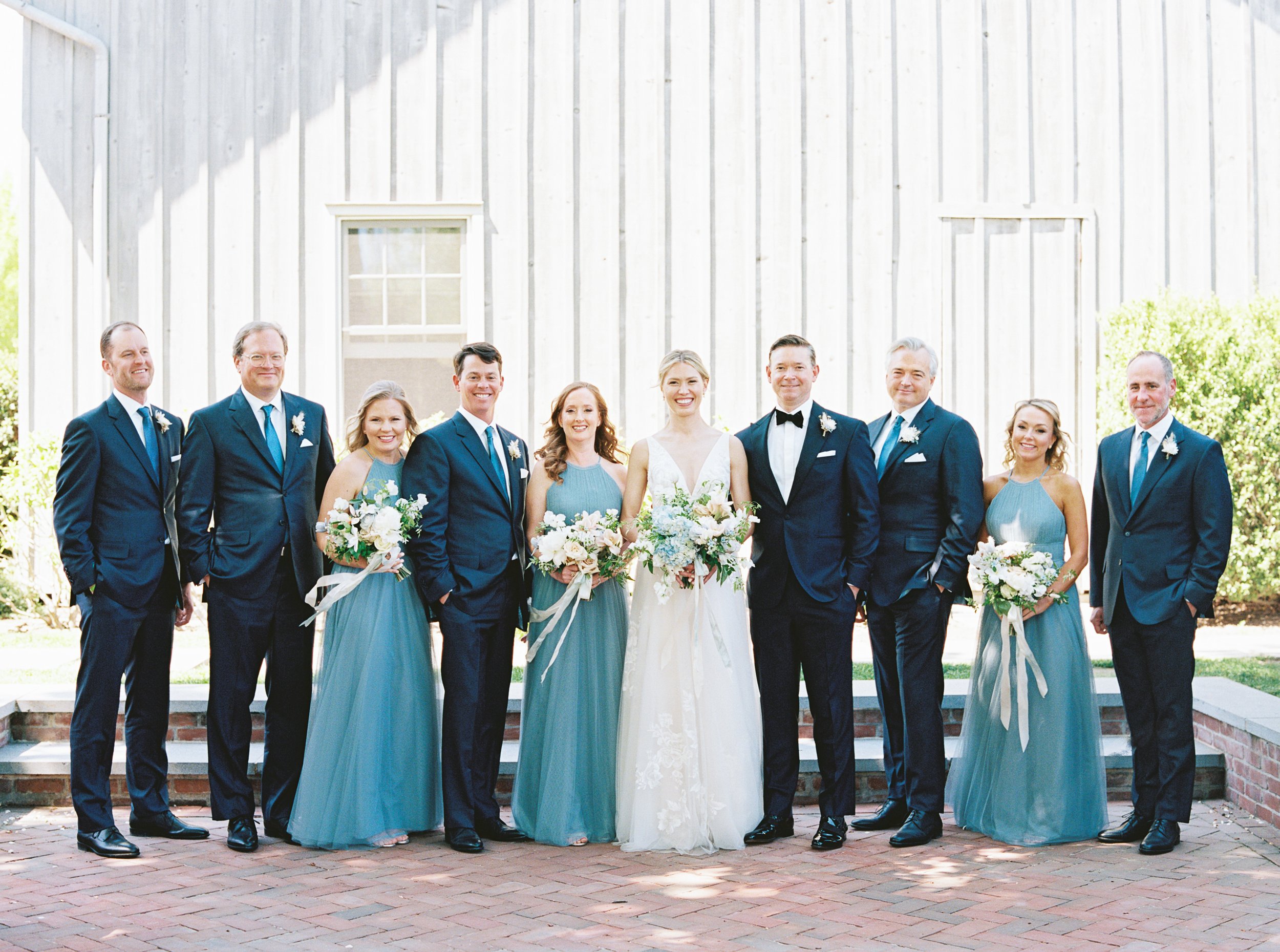 Bridal Party Photos at Topping Rose House in The Hamptons, NY