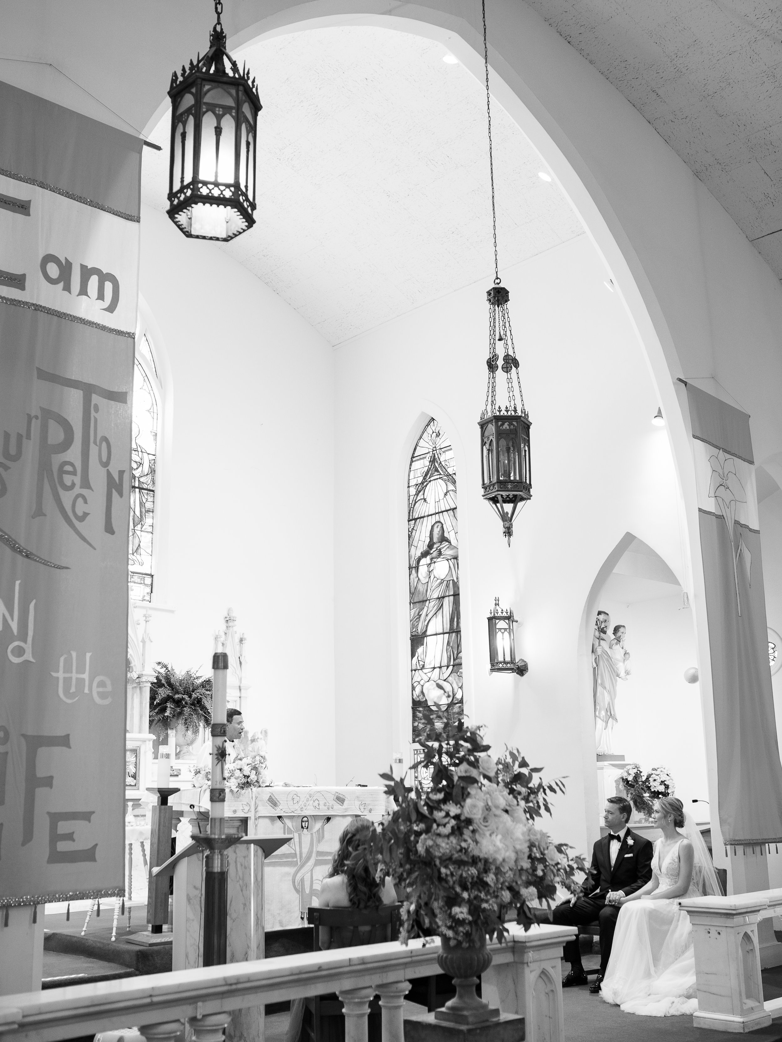 Wedding Ceremony at St. Andrews Church in Sag Harbor