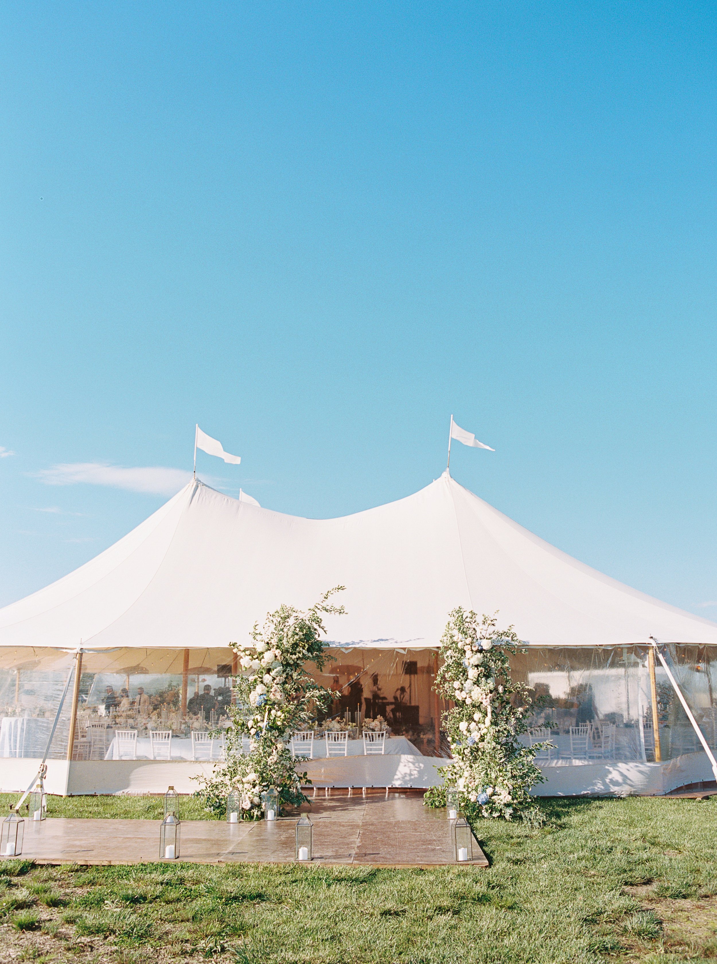 Tented Wedding in The Hamptons at Fairview Farm