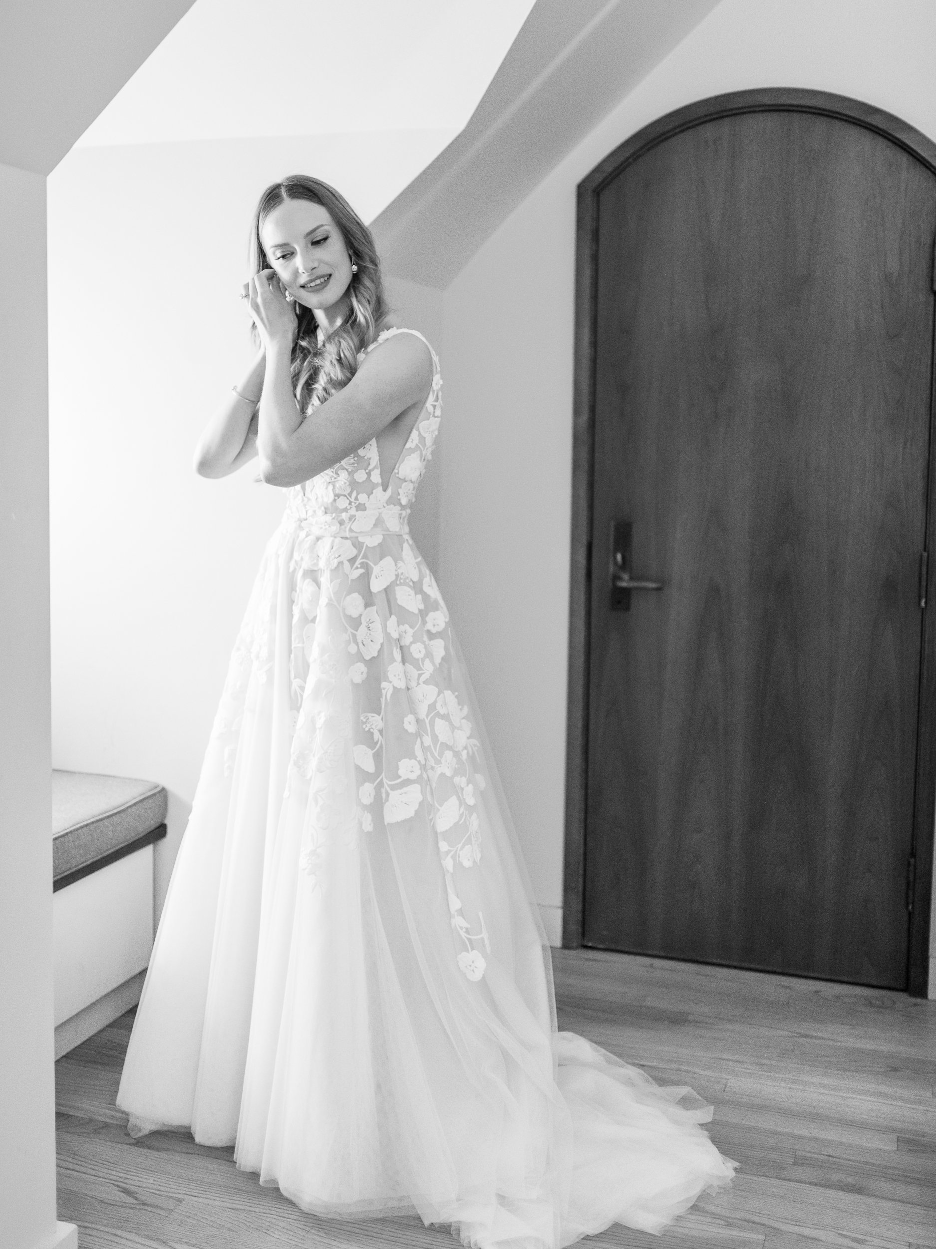 Bride Getting Ready at Blue Hill Stone Barns