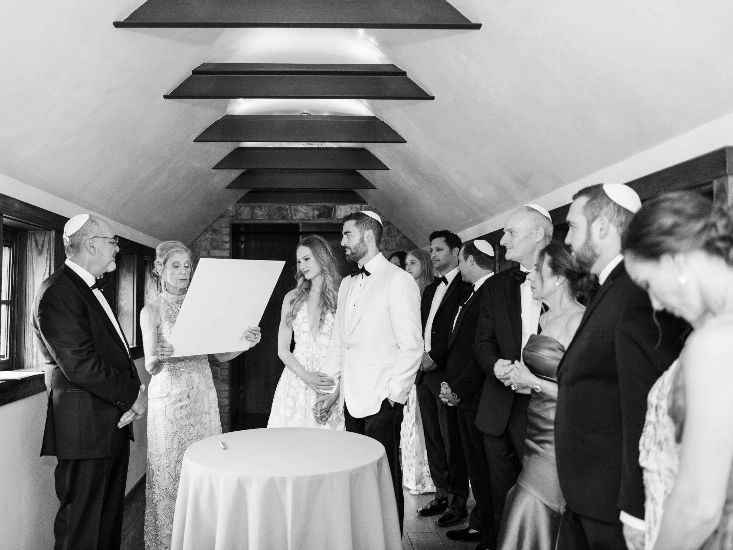 Ketubah Signing at Blue Hill at Stone Barns