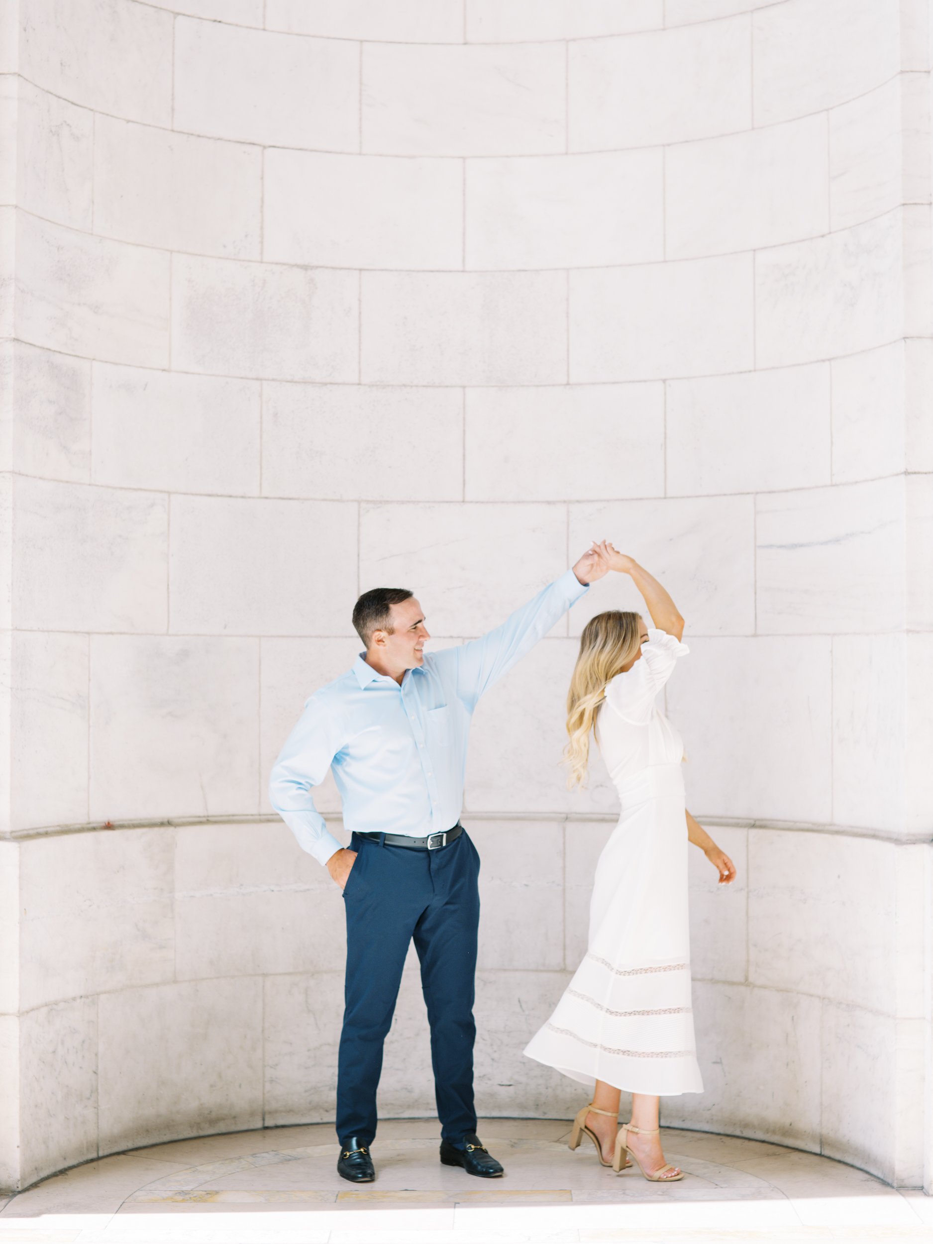 New York Public Library Engagement Photos