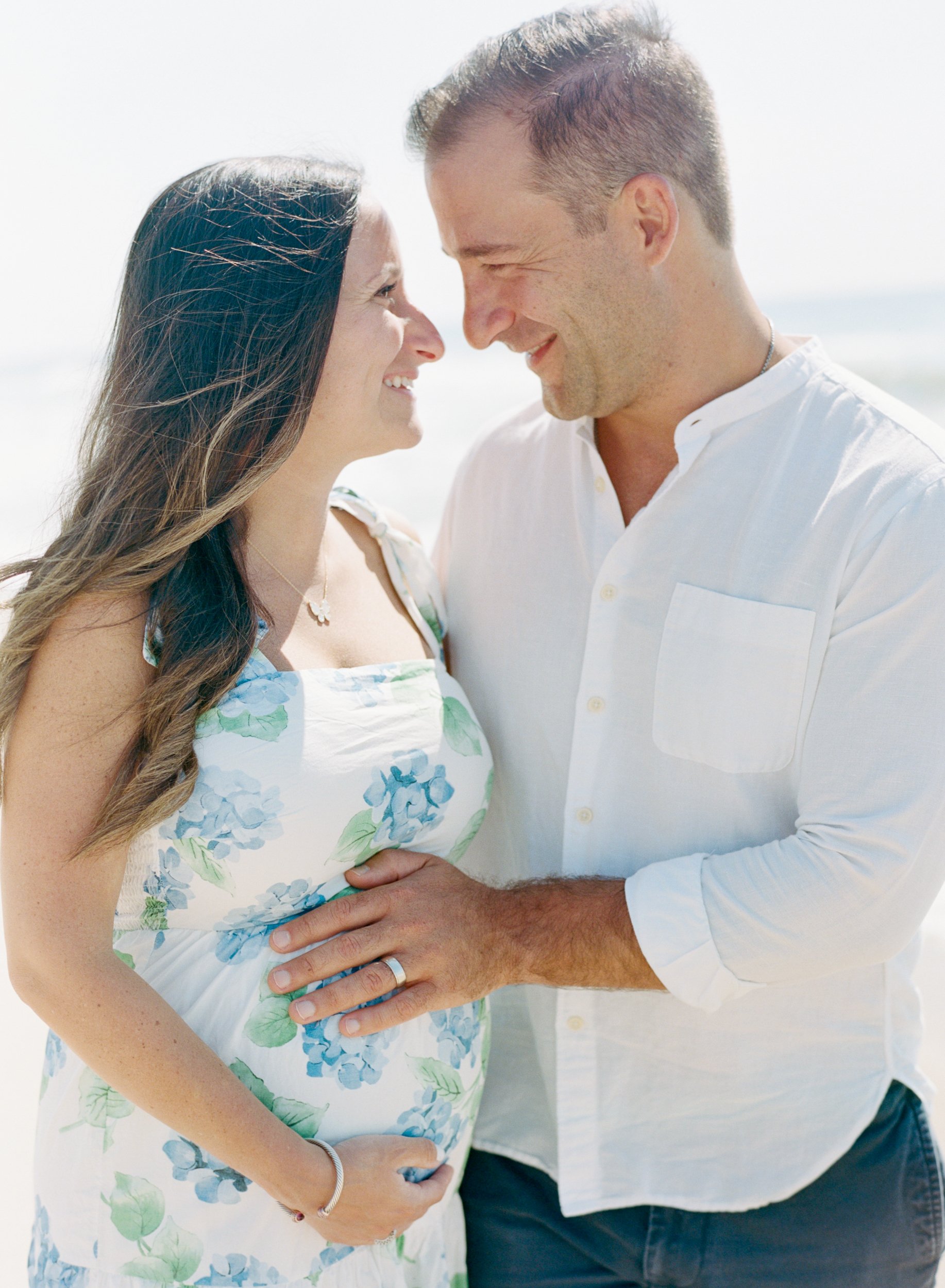 Beach Maternity Photos in The Hamptons