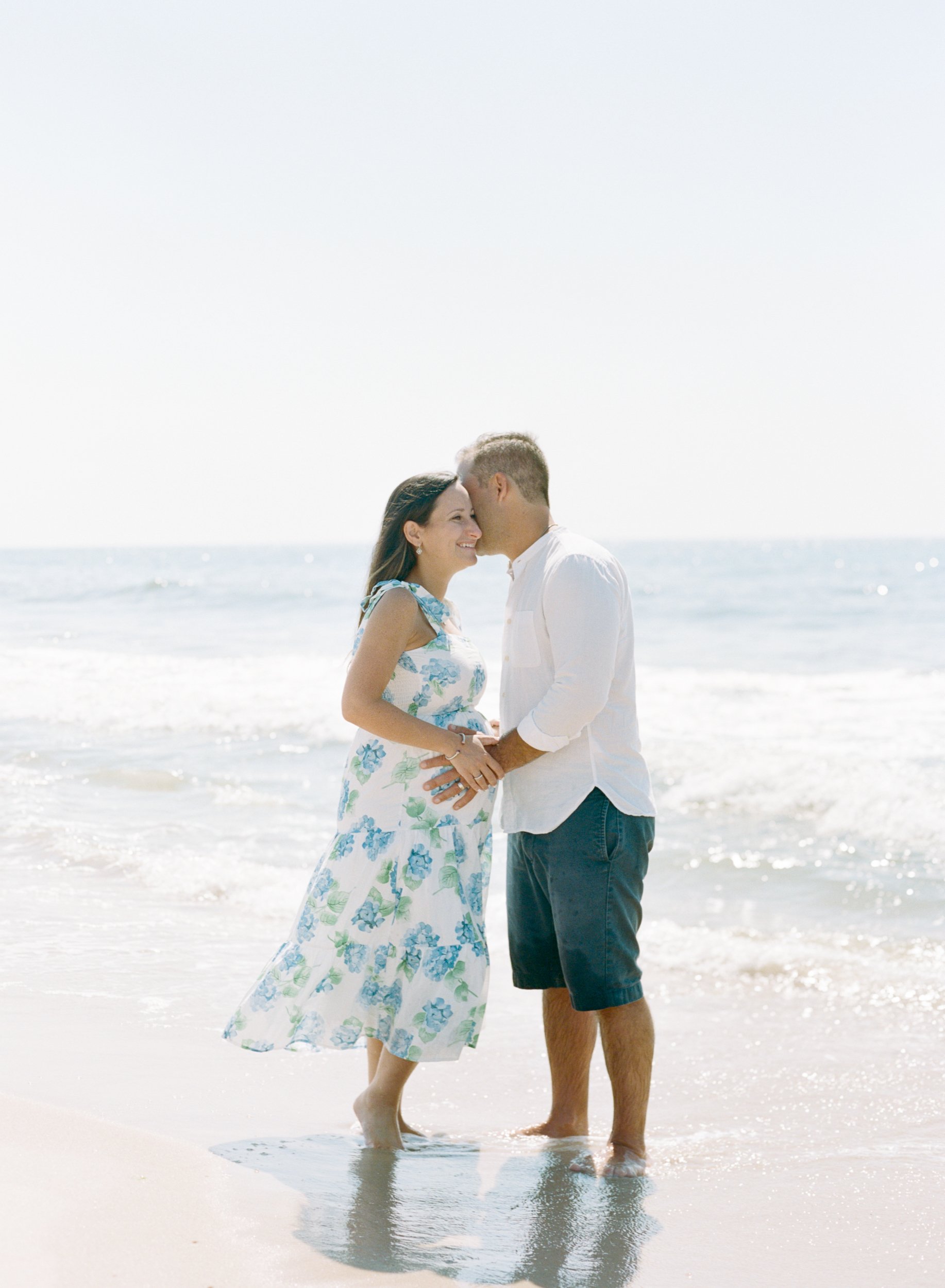 Beach Maternity Photos in The Hamptons