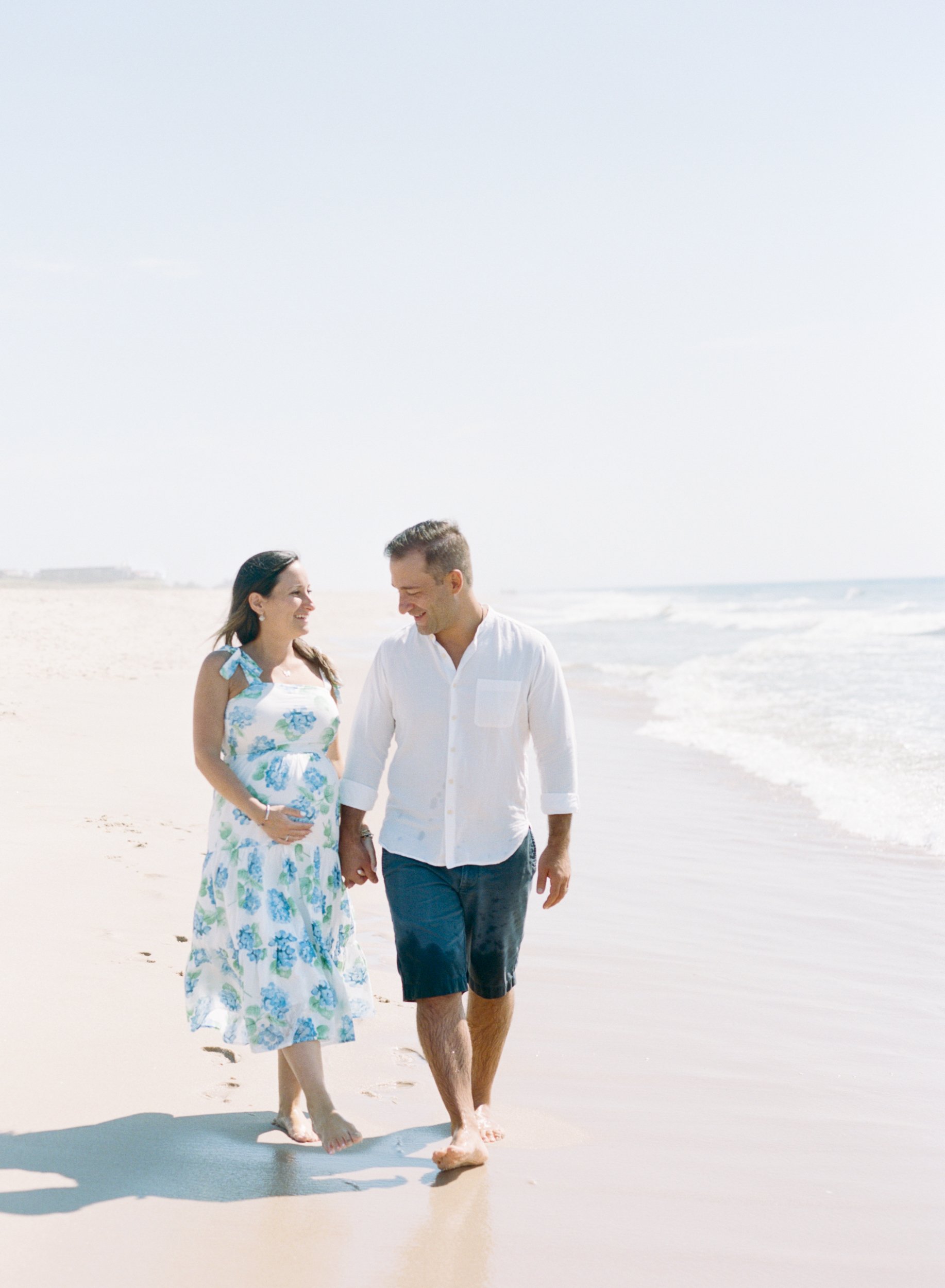 Beach Maternity Photos in The Hamptons