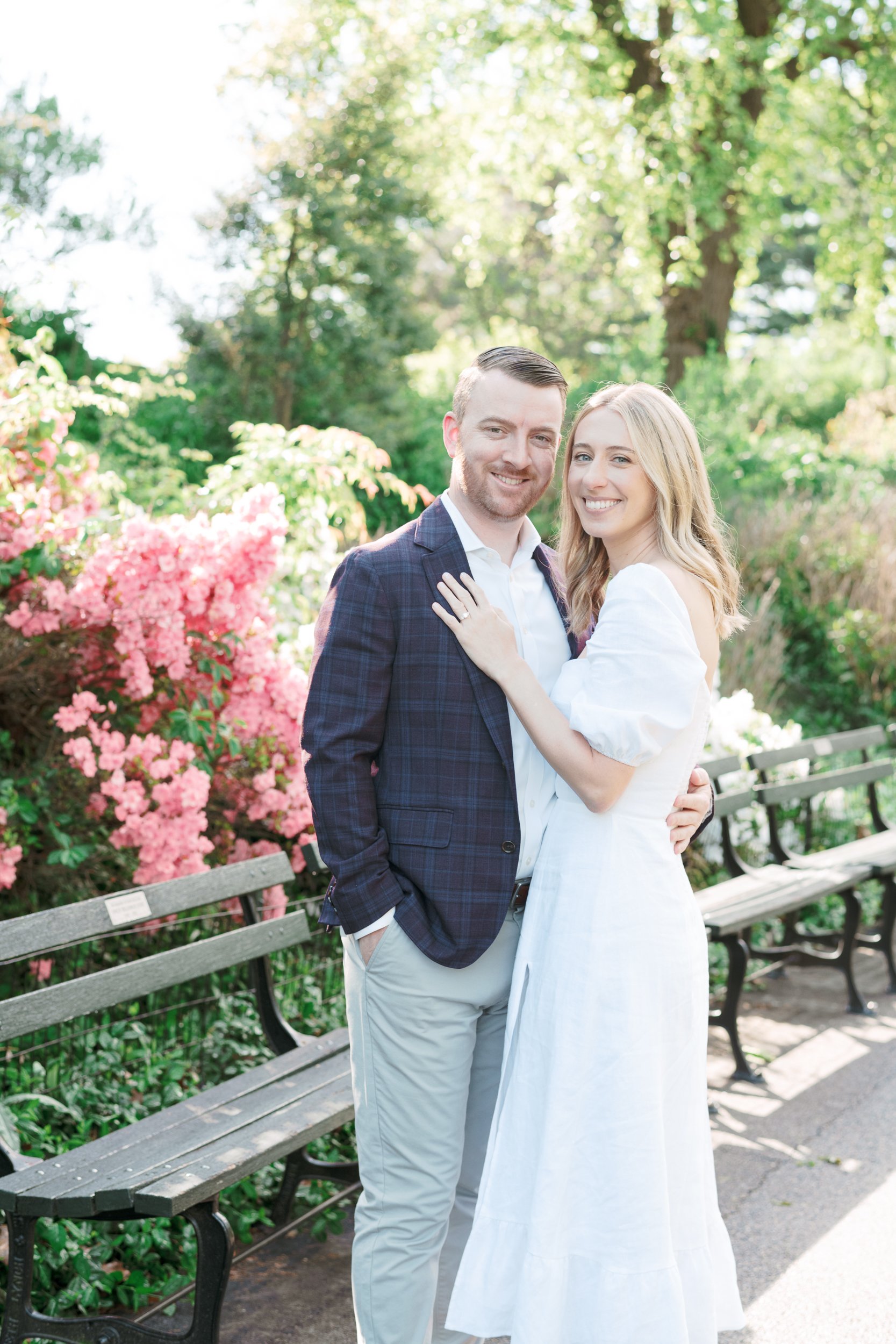 Spring Engagement Photos in Central Park